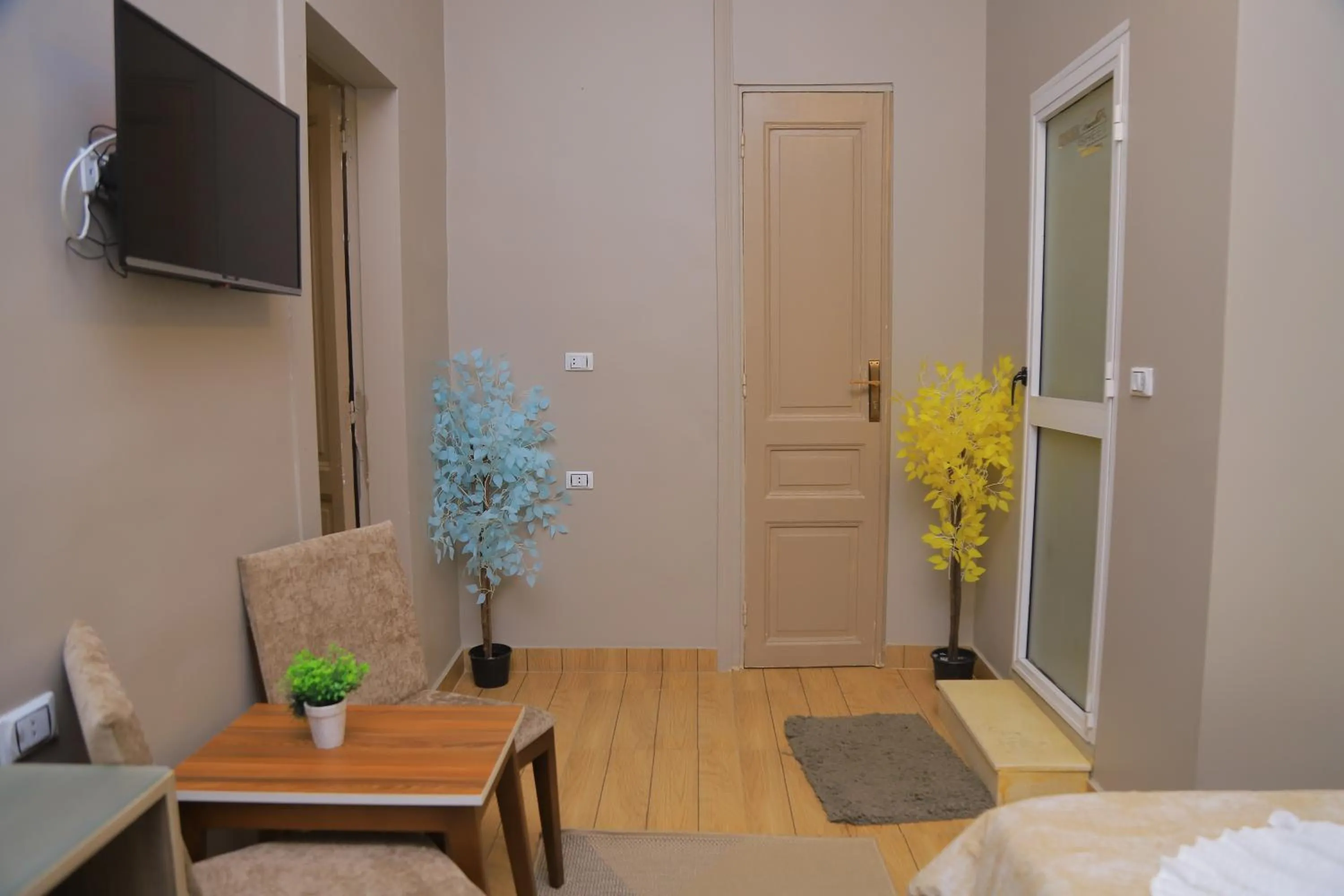 Seating area in Holy Sheet Hostel