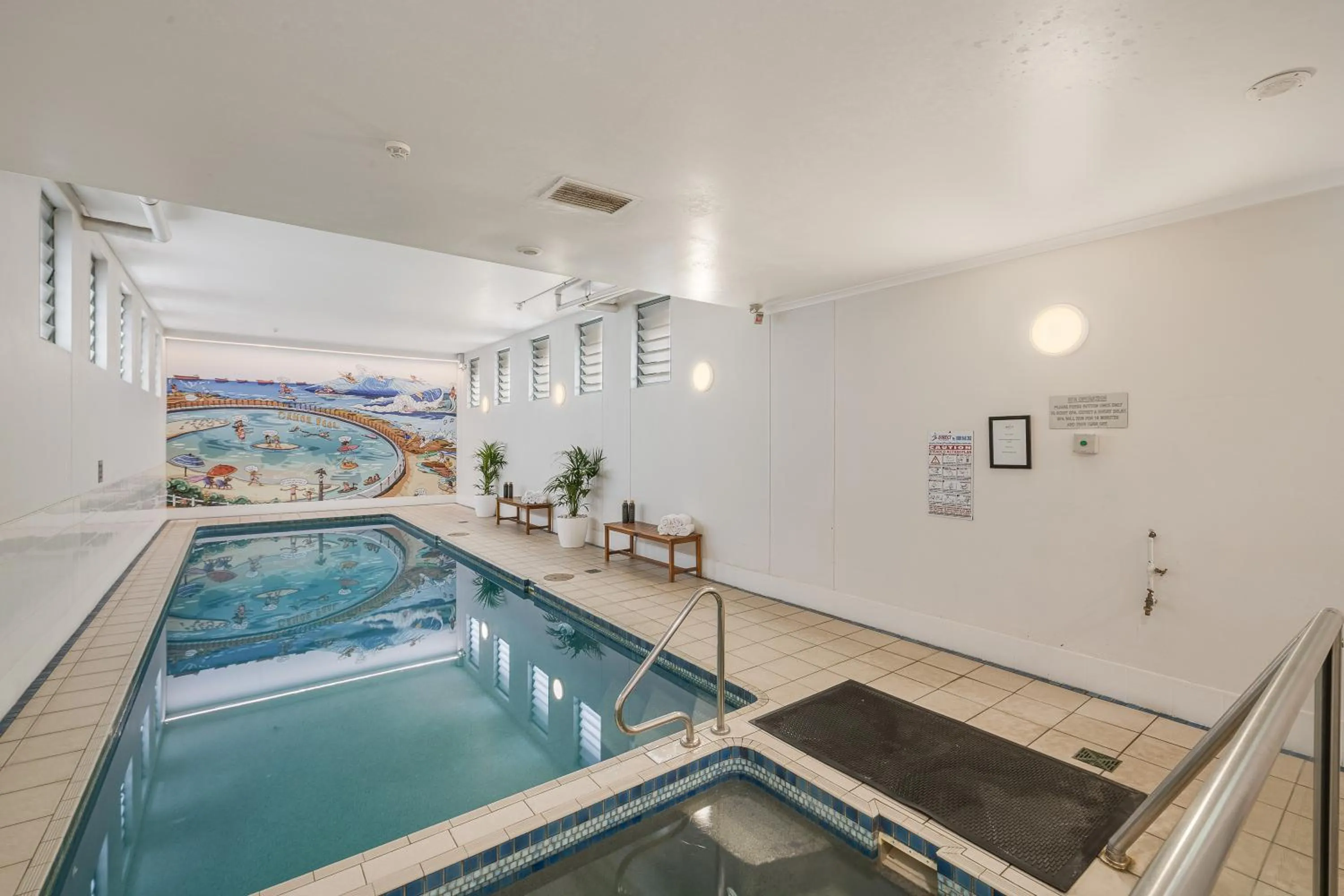 Swimming pool in Quest Newcastle