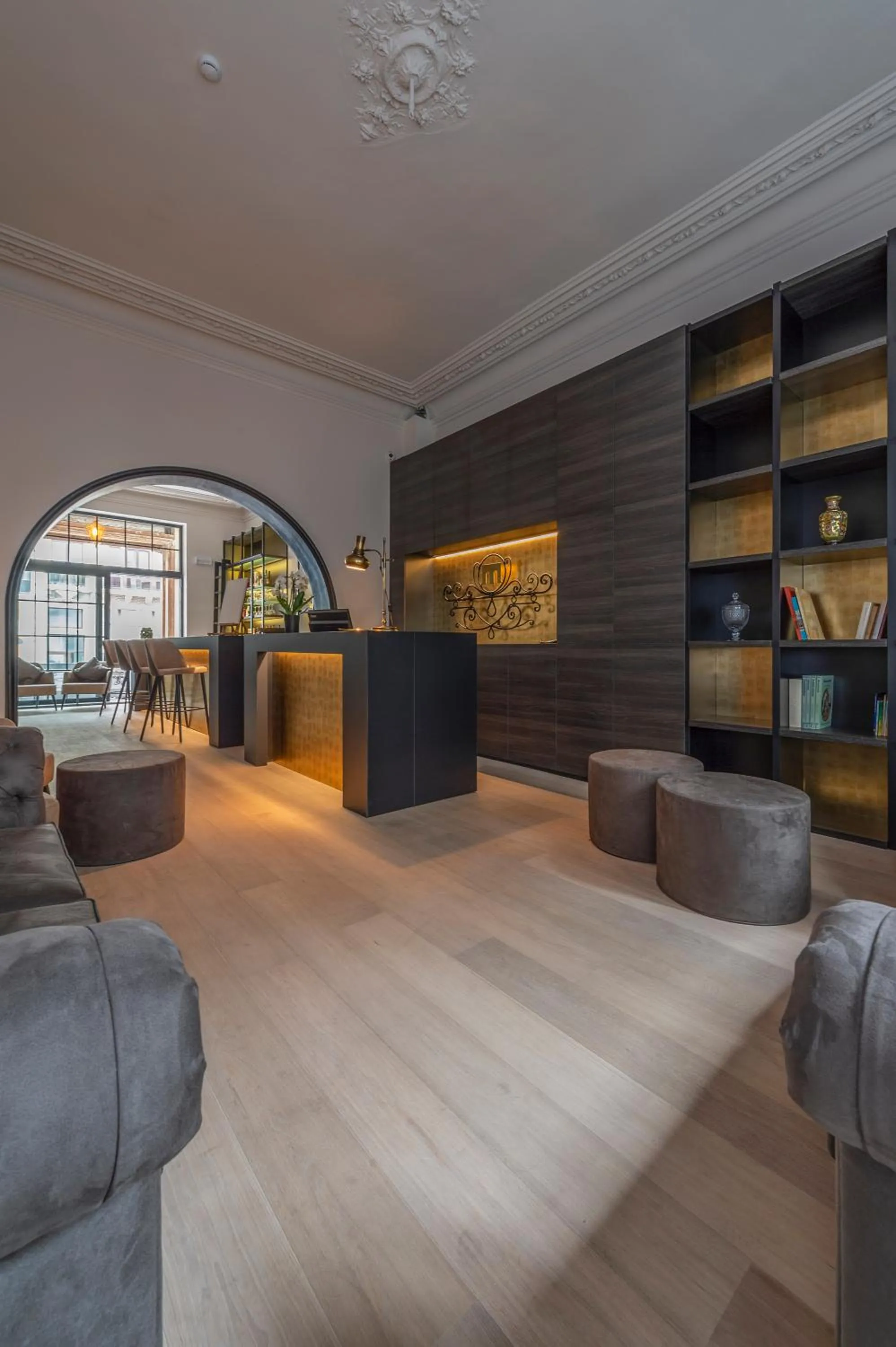 Living room in Hotel Monarc