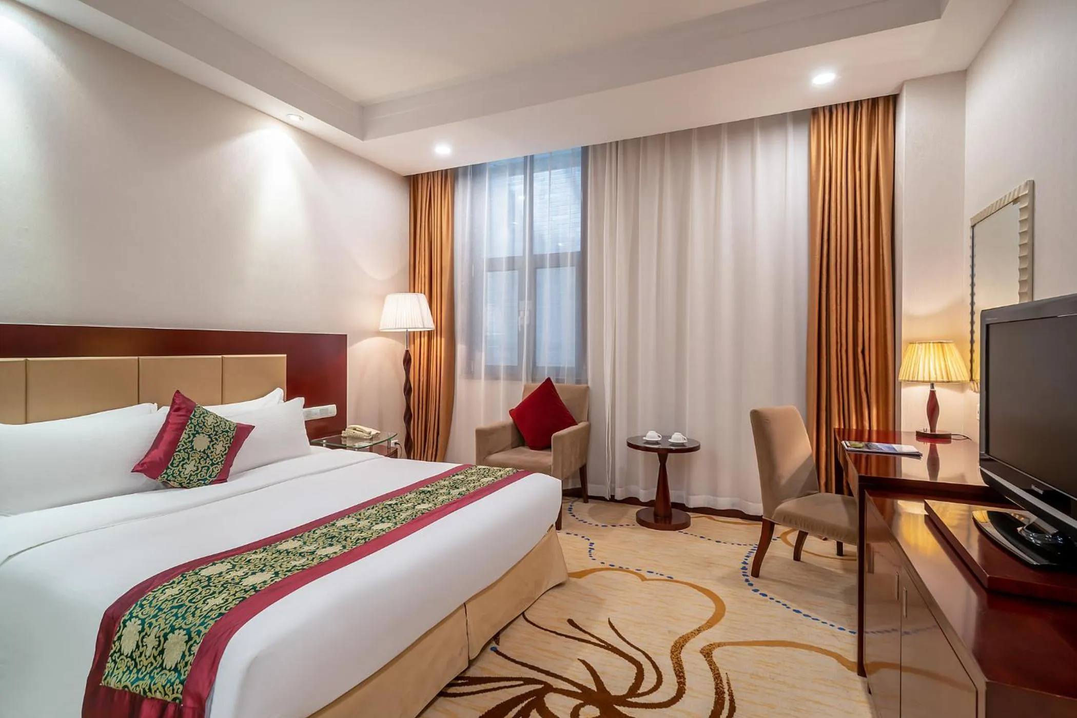 Bed in Grand Metropark Hotel Shandong