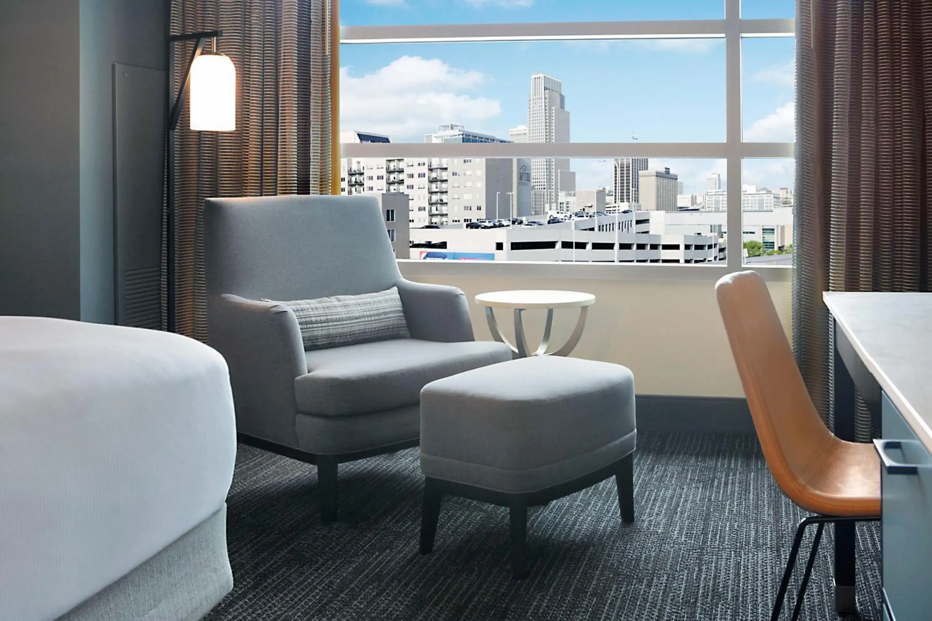 Deluxe King Room in Hilton Omaha Deluxe King Room in Hilton Omaha