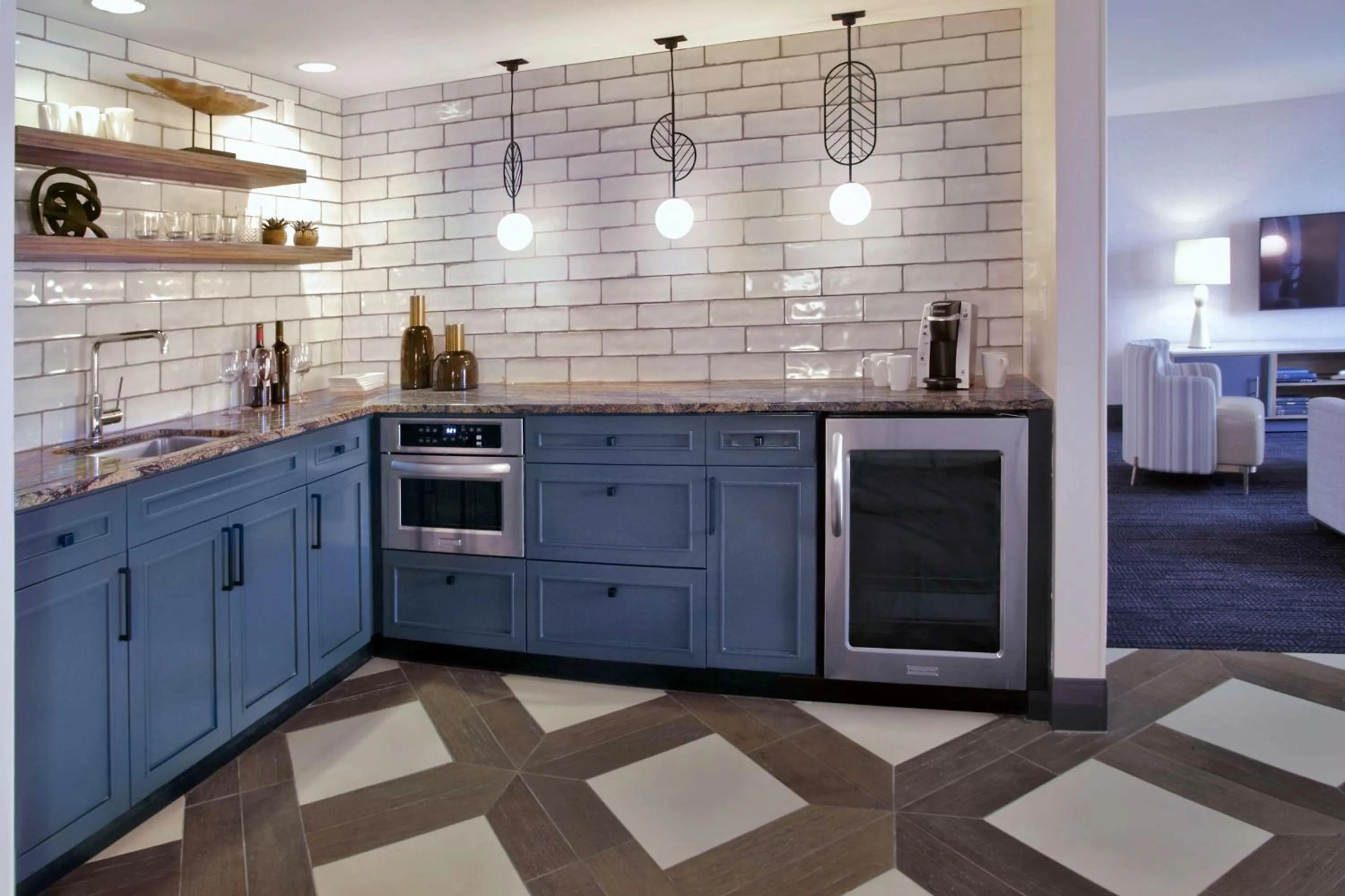 Kitchen or kitchenette in Hilton Omaha