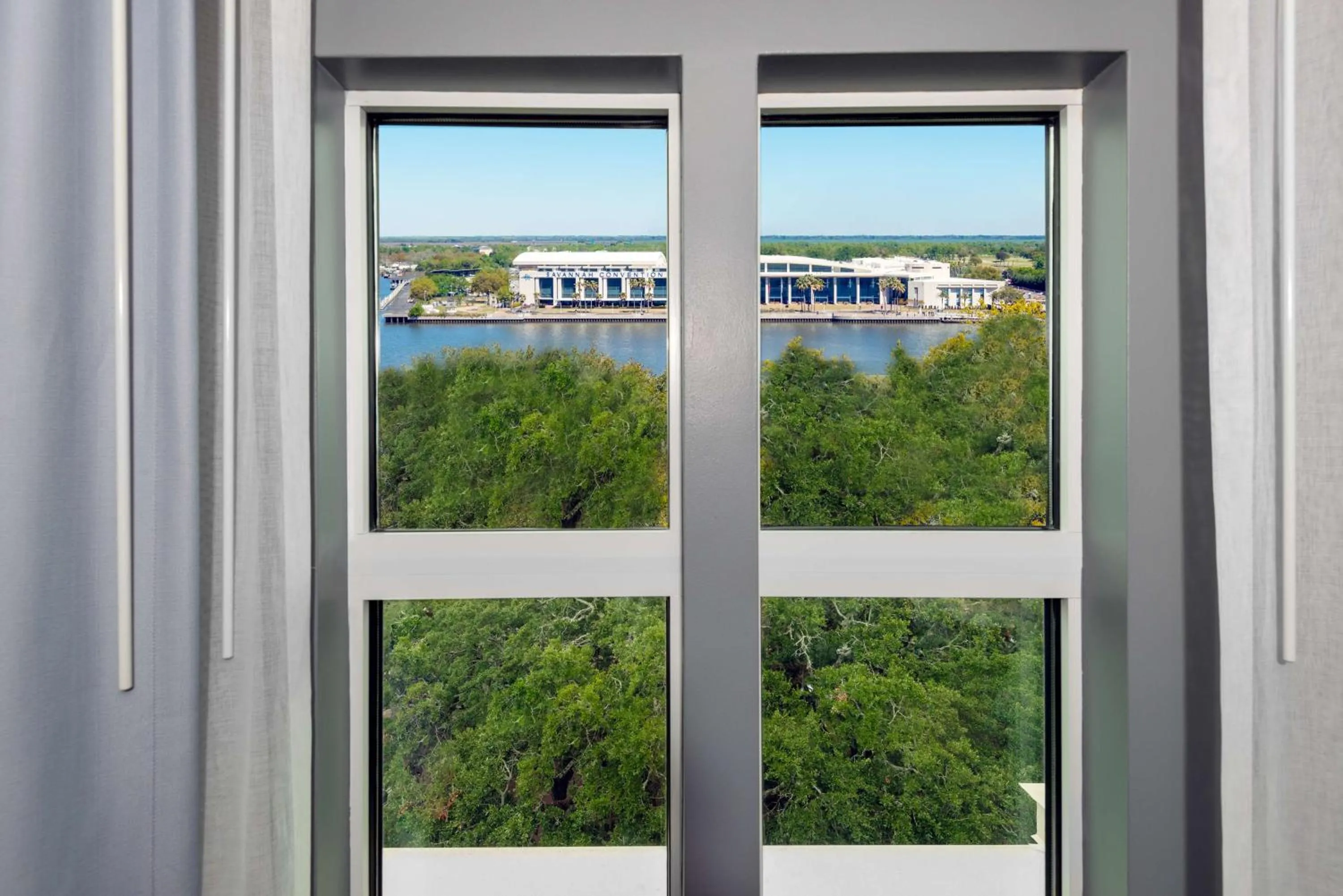 View (from property/room) in Hampton Inn Savannah Historic District