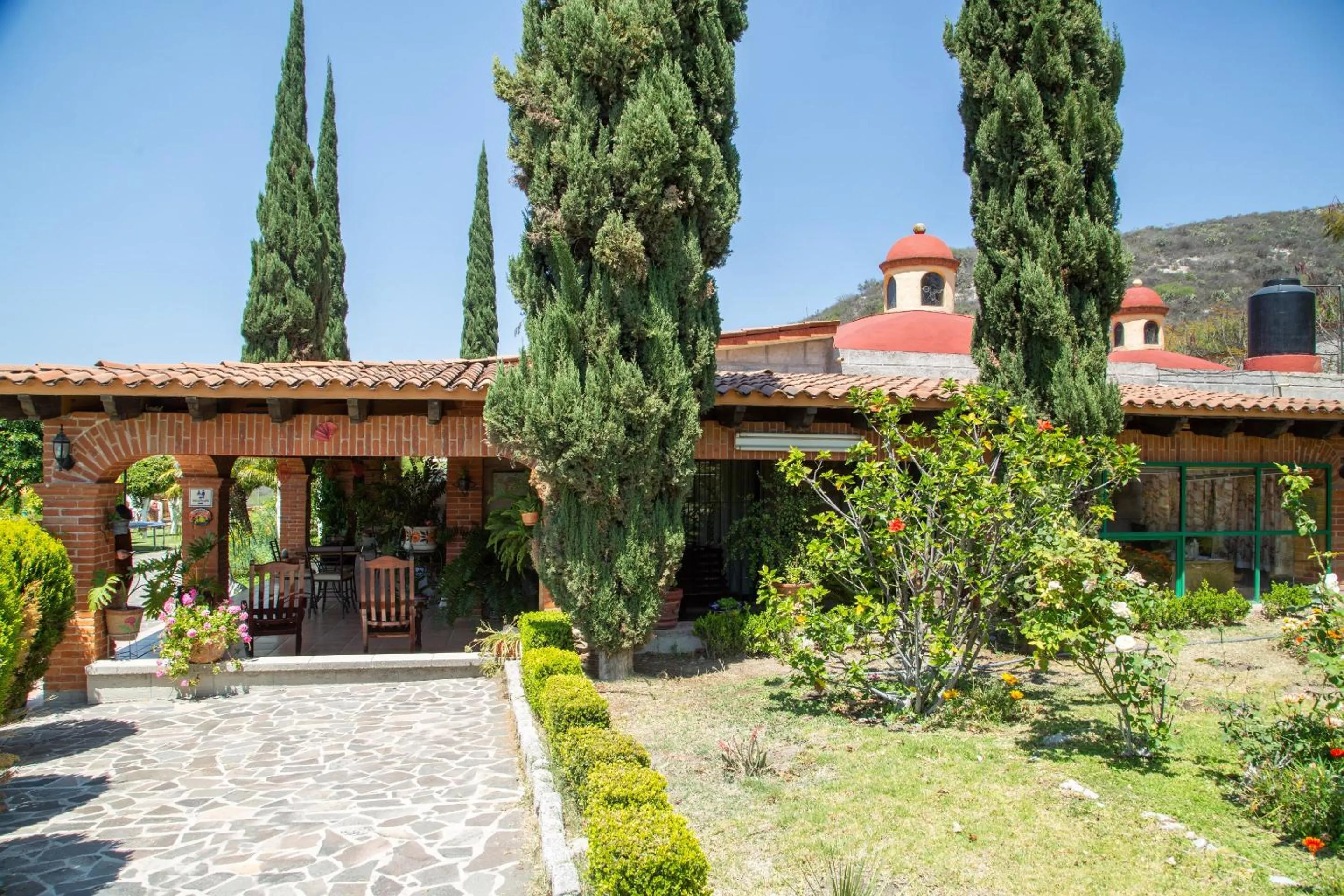 Garden in Hotel Quinta Mirador Zacualli