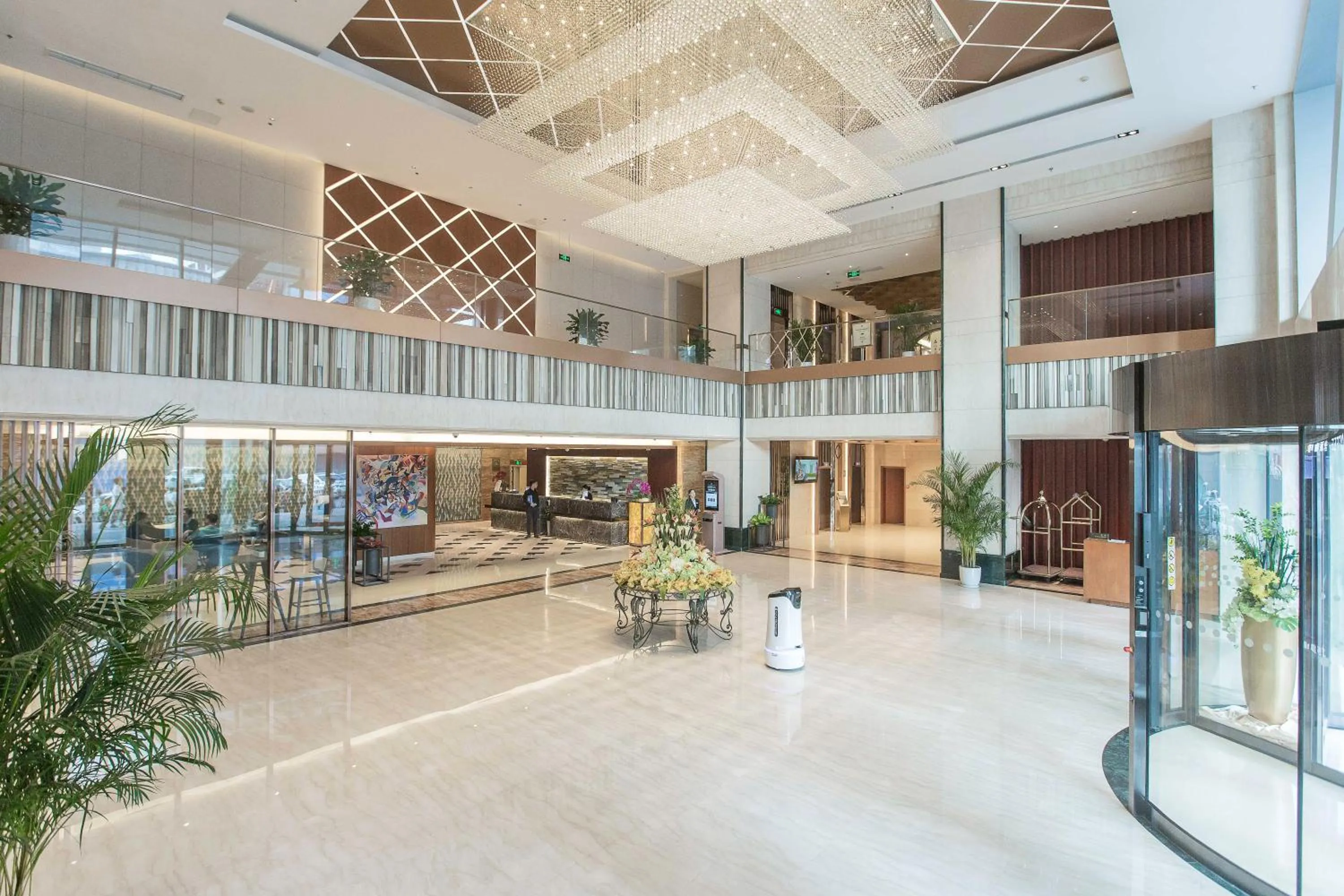 Lobby or reception in Chongqing Liyuan Hotel