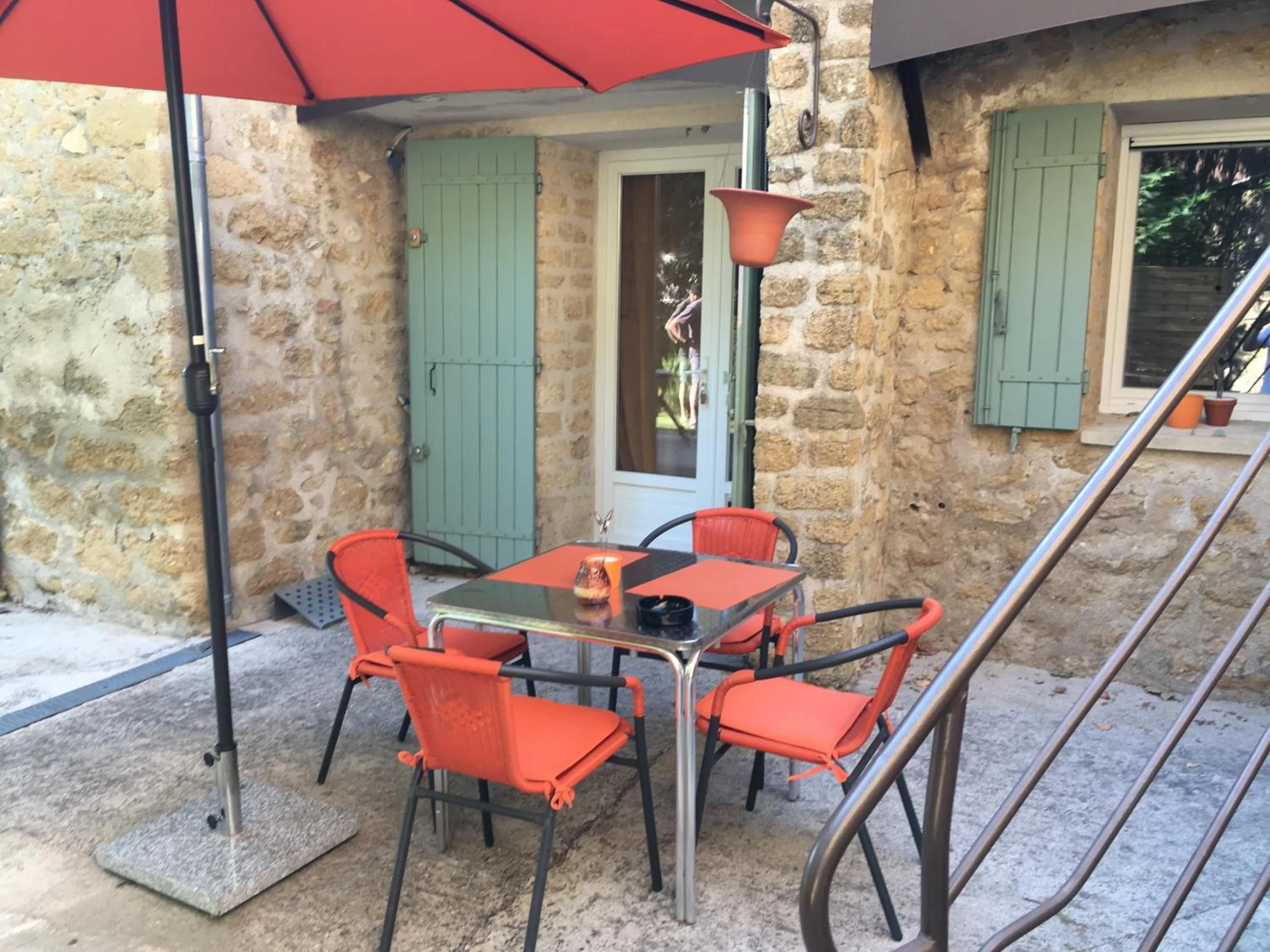 Balcony/Terrace in Le Mas aux Arômes