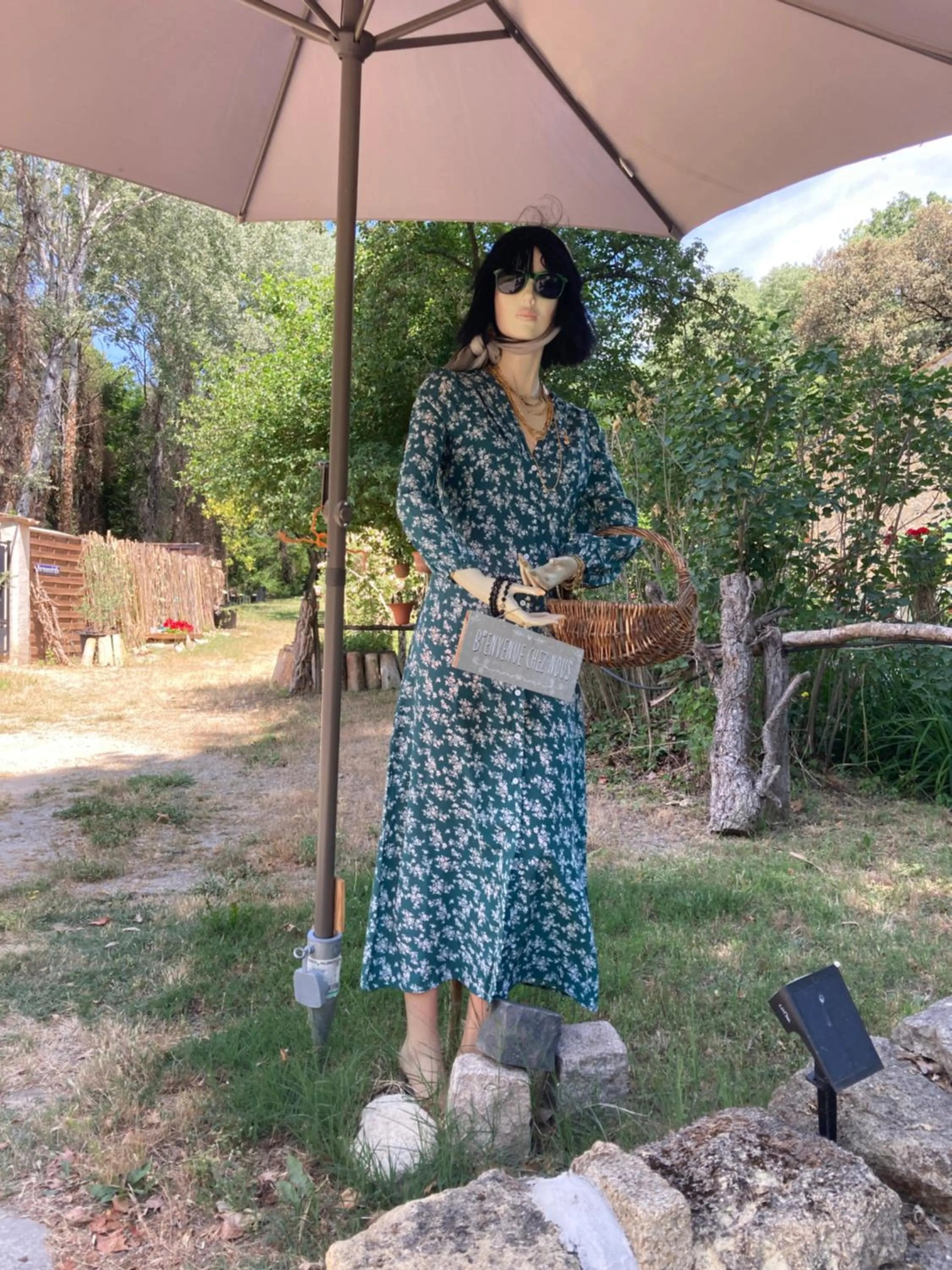 Garden in Le Mas aux Arômes