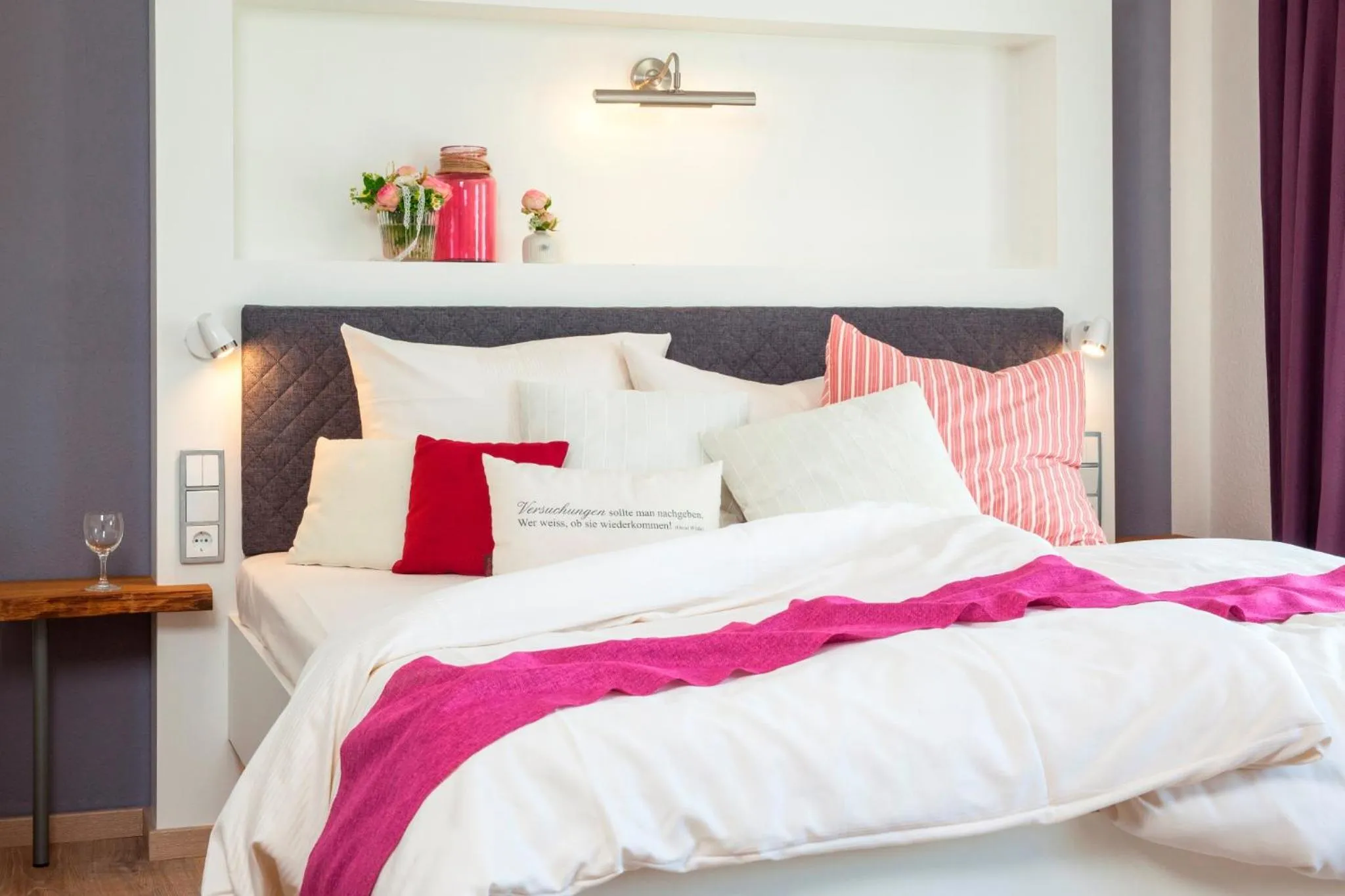 Bed in Landhotel Rosenschänke