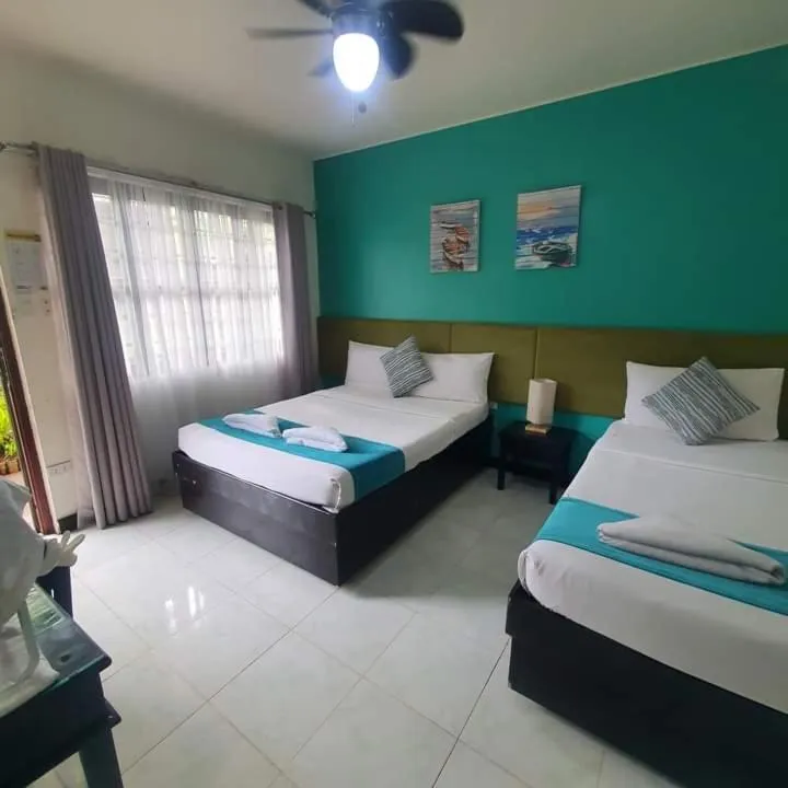 Bed in Residencia Boracay