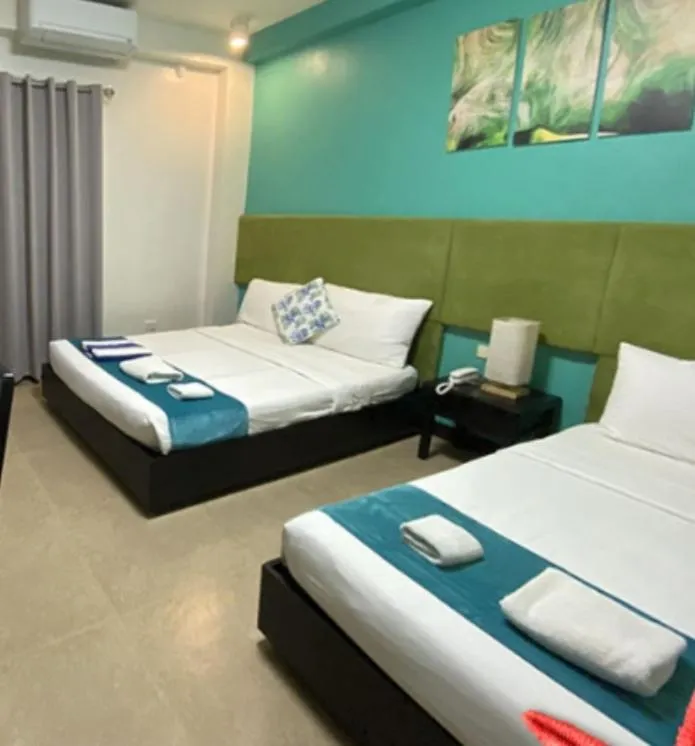Bed in Residencia Boracay