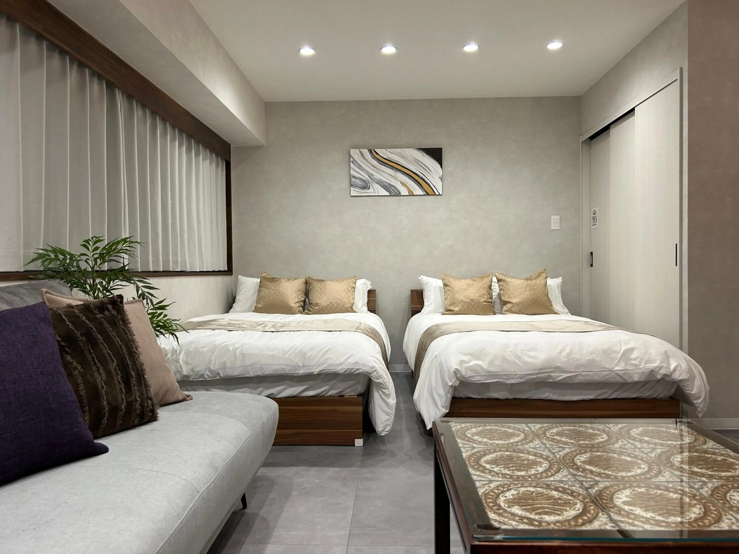 Bed in Fraise Nipponbashi -vacation rental-