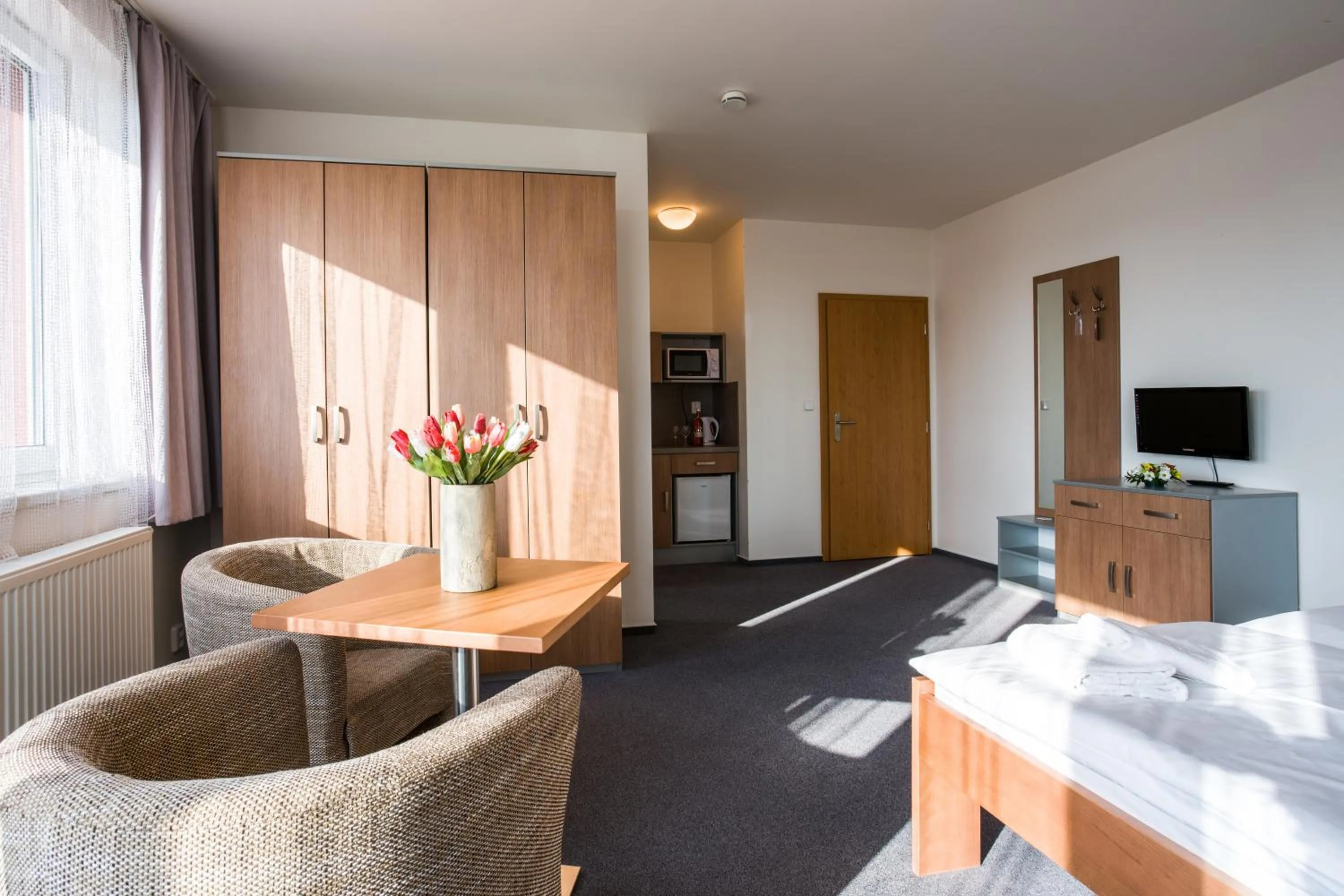 Decorative detail in Garni Hotel Třeboň