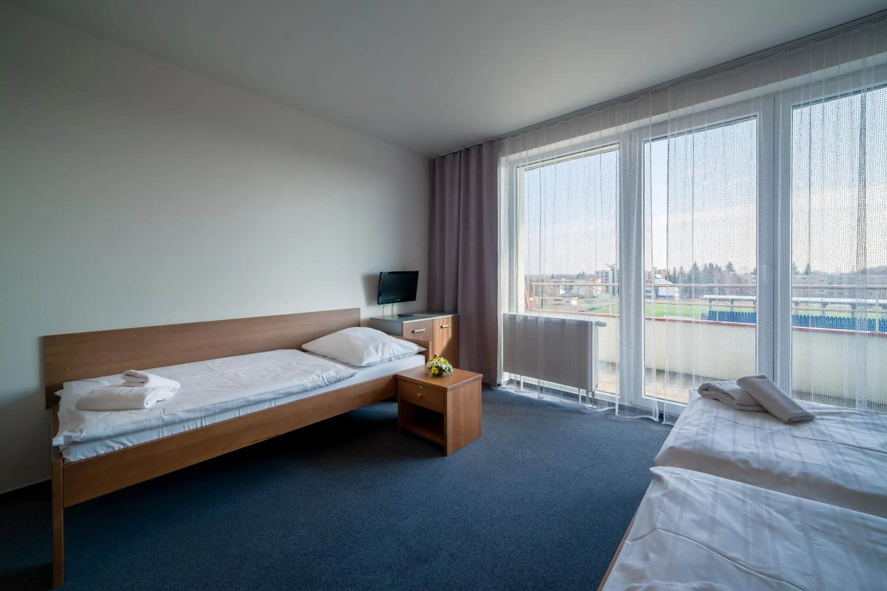 Bed in Garni Hotel Třeboň