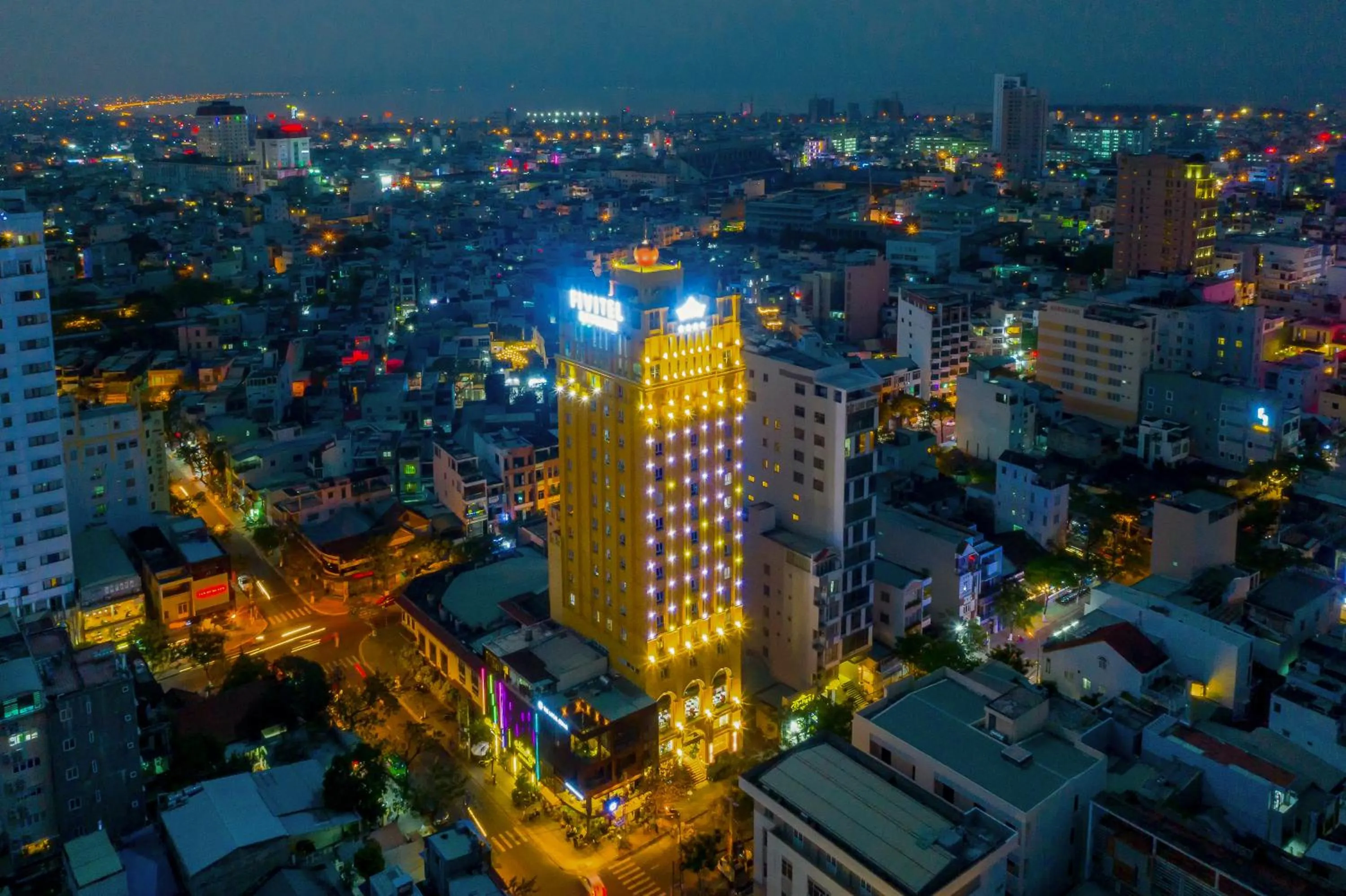 Bird's eye view in Fivitel Boutique Da Nang
