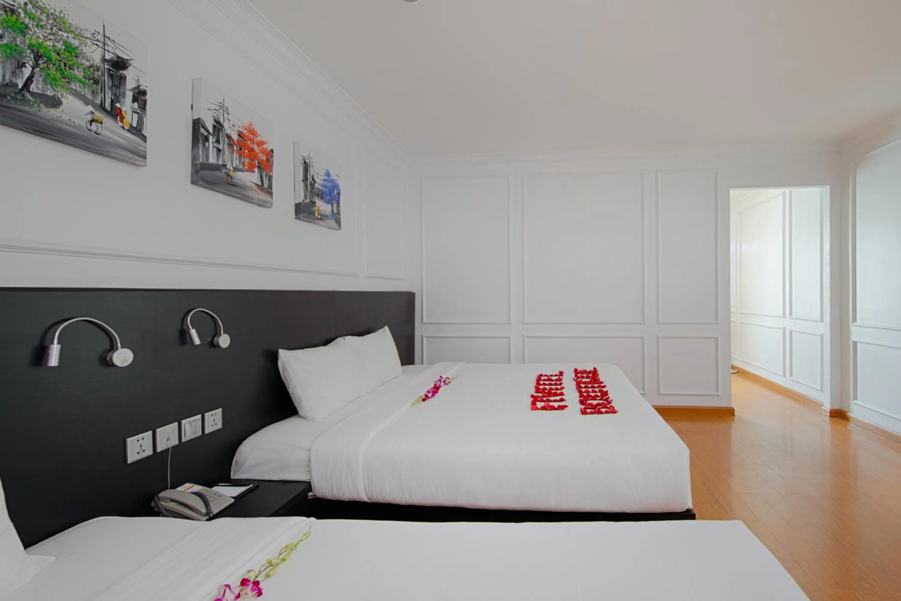 Bedroom, Bed in Fivitel Boutique Da Nang