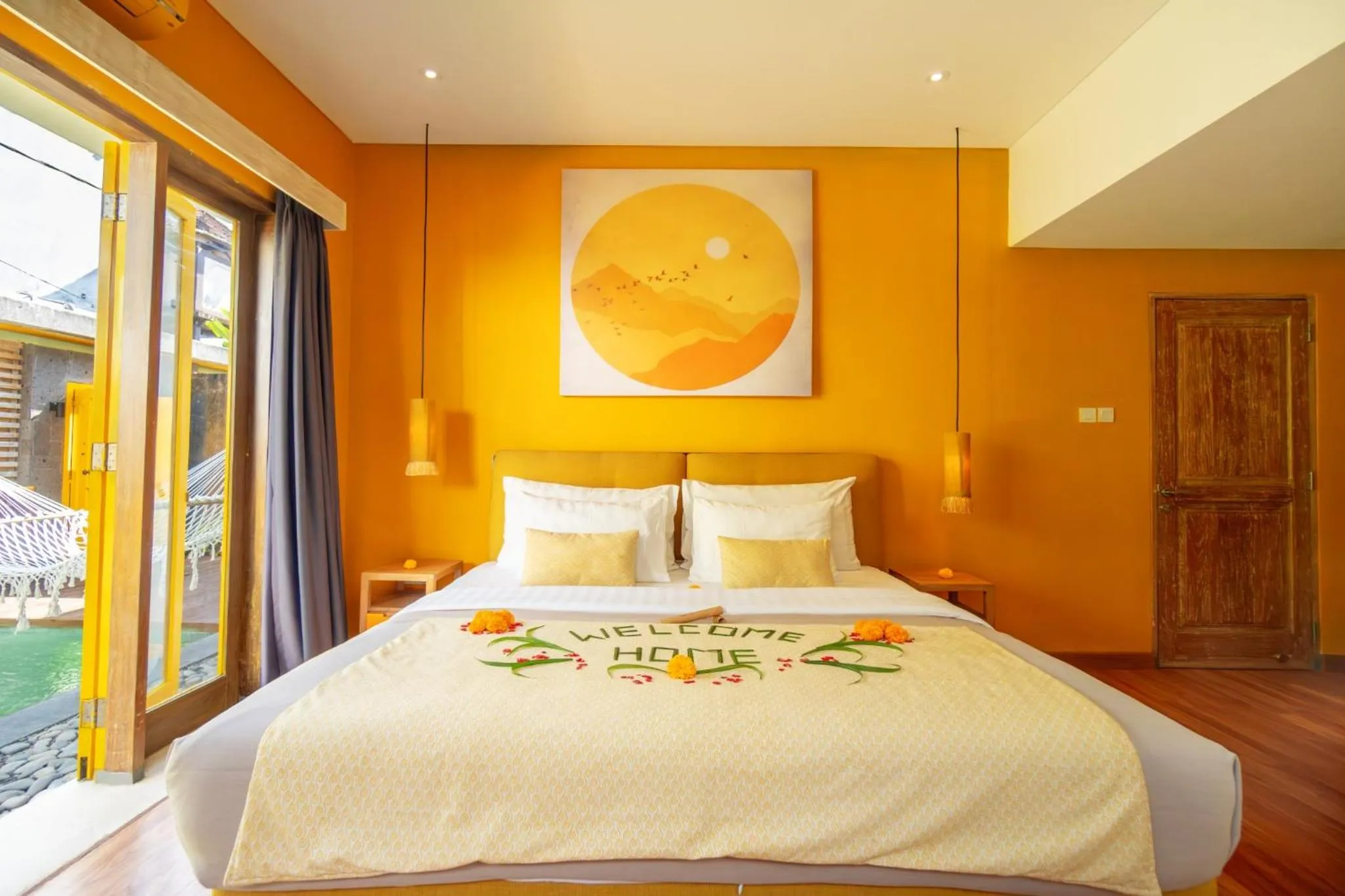 Bedroom, Bed in La Mira Villa Seminyak by Ini Vie Hospitality