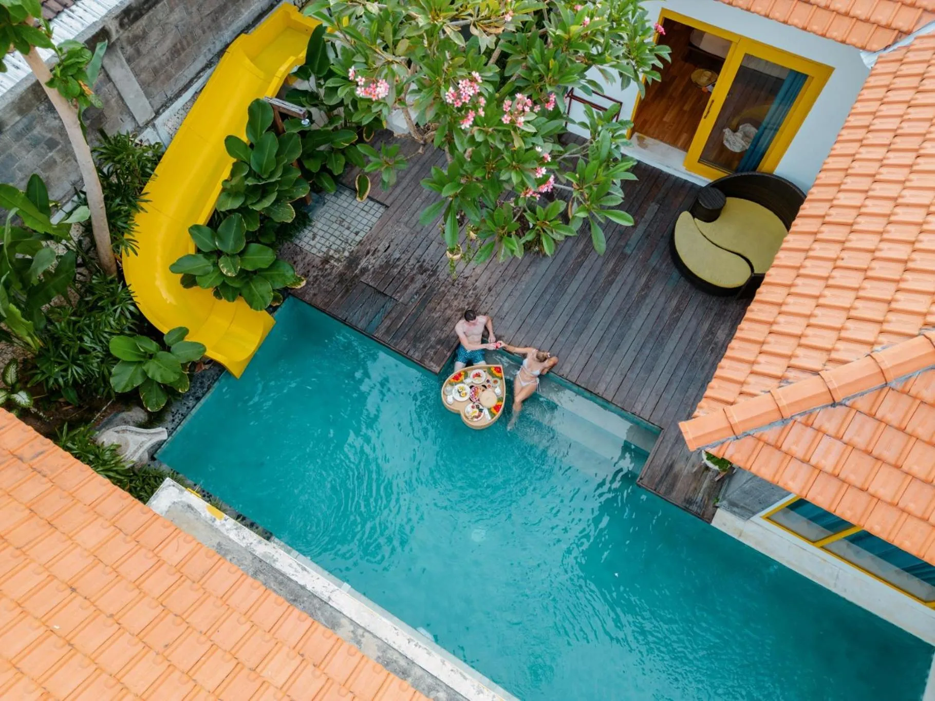 Pool view in La Mira Villa Seminyak by Ini Vie Hospitality