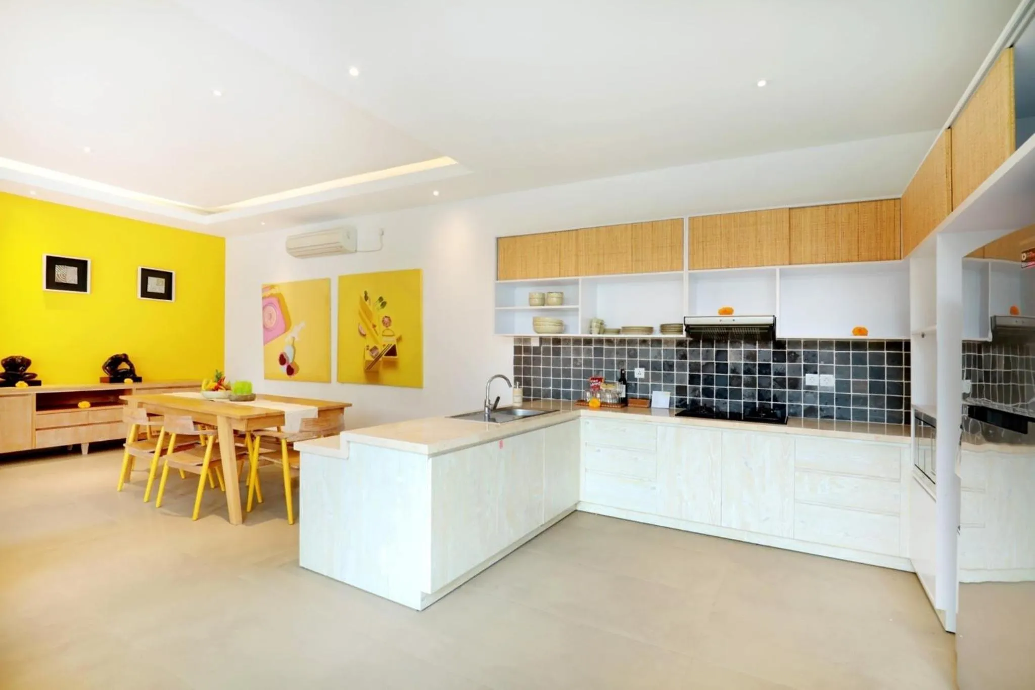 kitchen in La Mira Villa Seminyak by Ini Vie Hospitality
