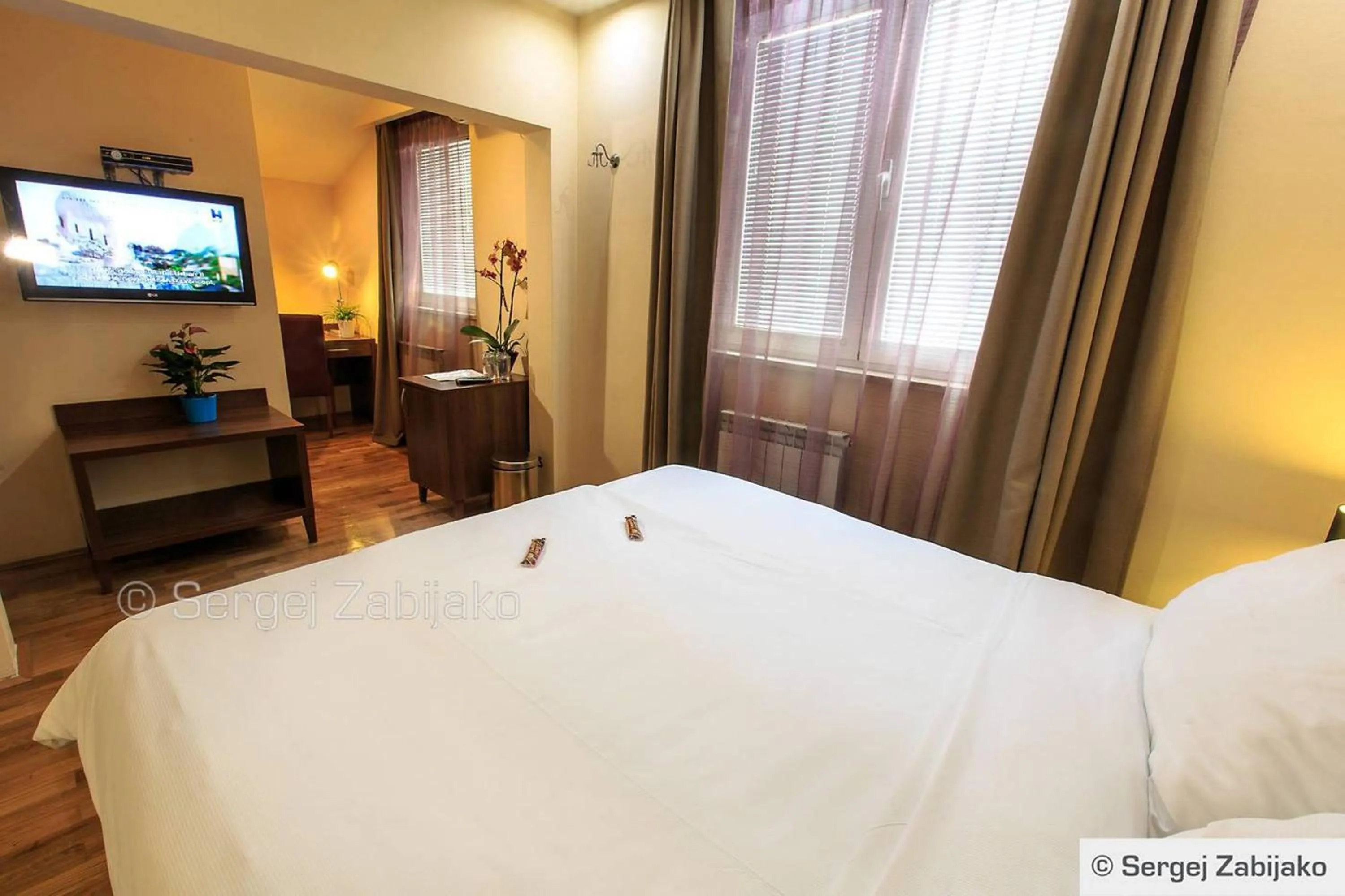 Bedroom, Bed in Hotel M