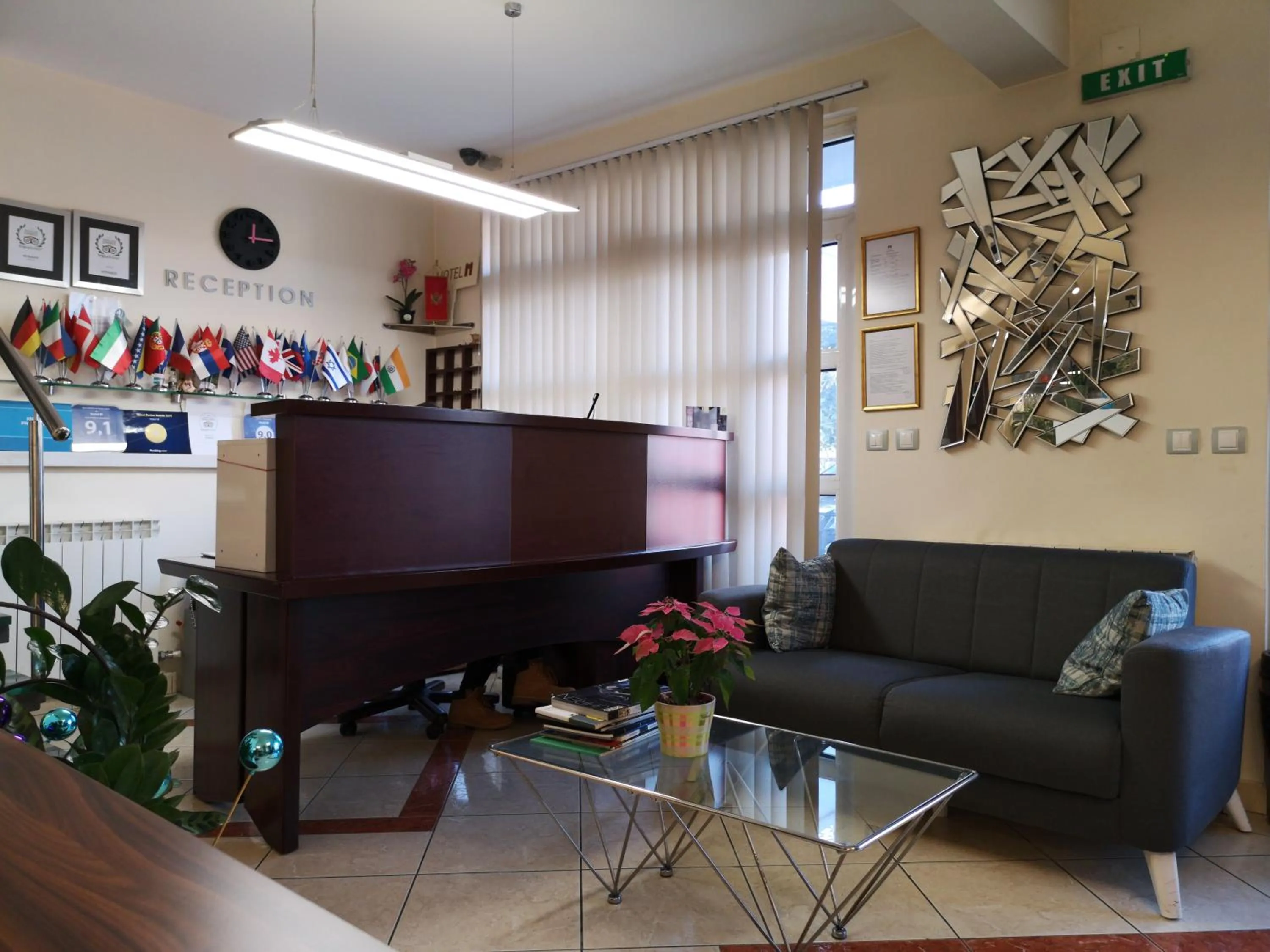 Lobby or reception in Hotel M