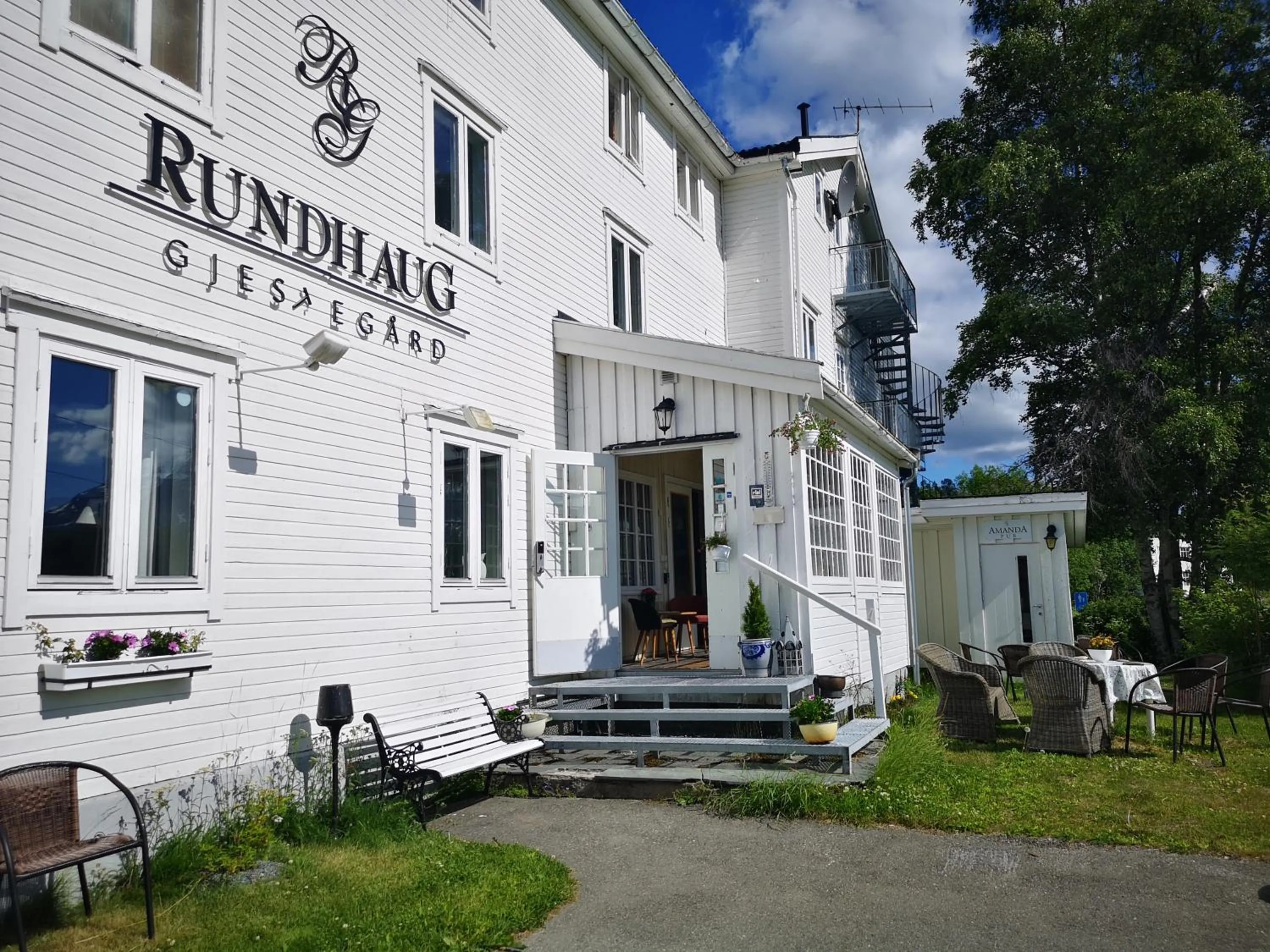 Property building in Rundhaug Gjestegard