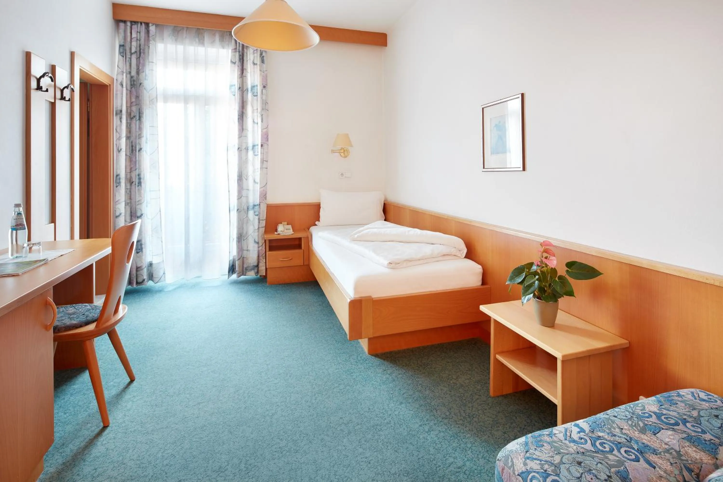 Decorative detail, Bed in Angerburg Blumenhotel
