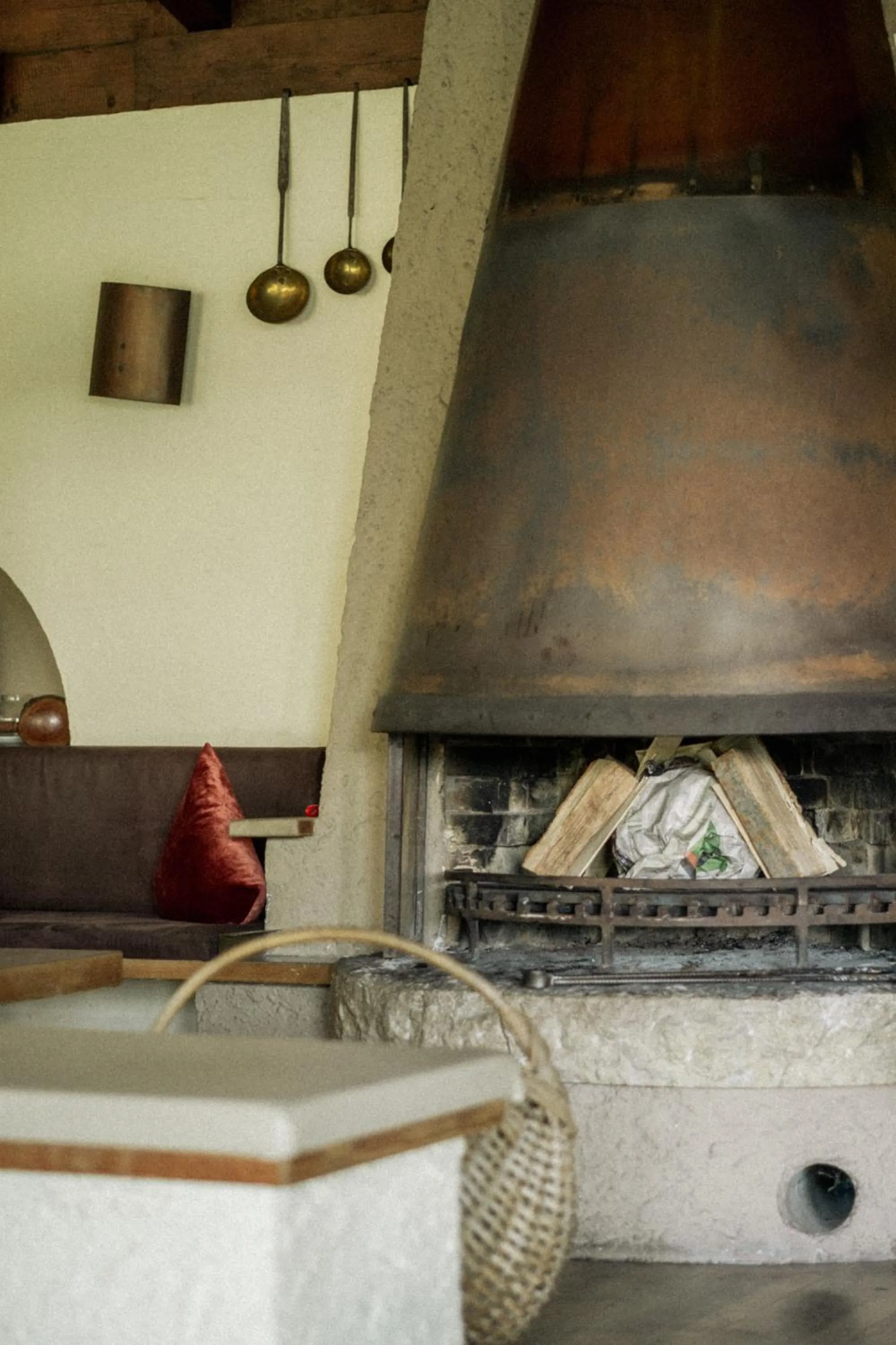 fireplace in Angerburg Blumenhotel