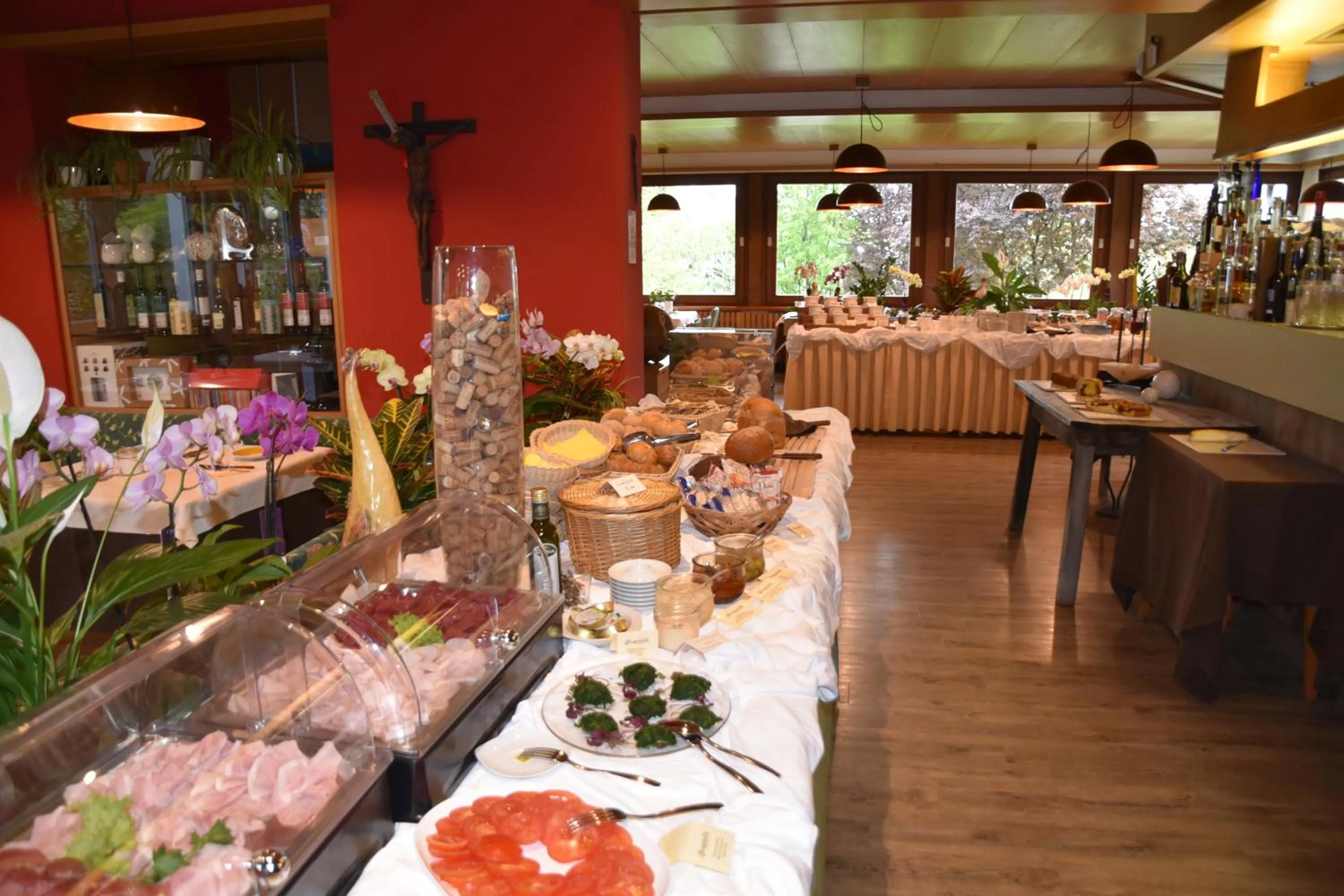 Breakfast in Angerburg Blumenhotel