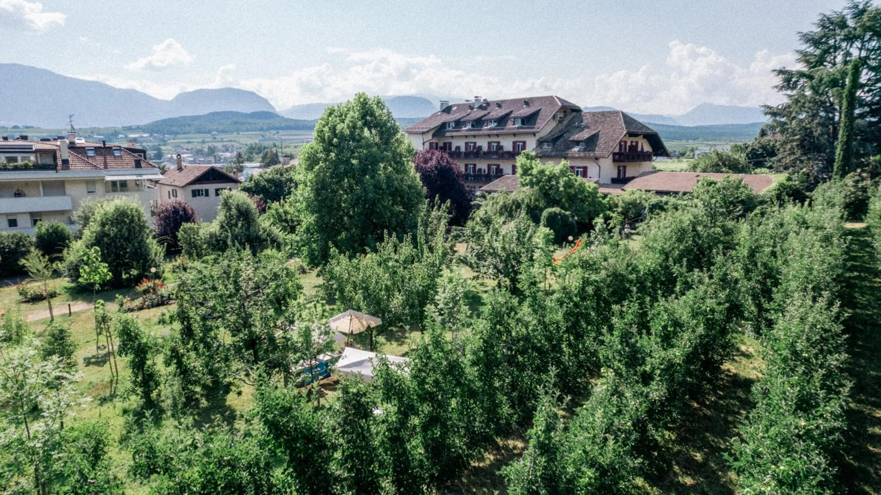 Natural landscape in Angerburg Blumenhotel