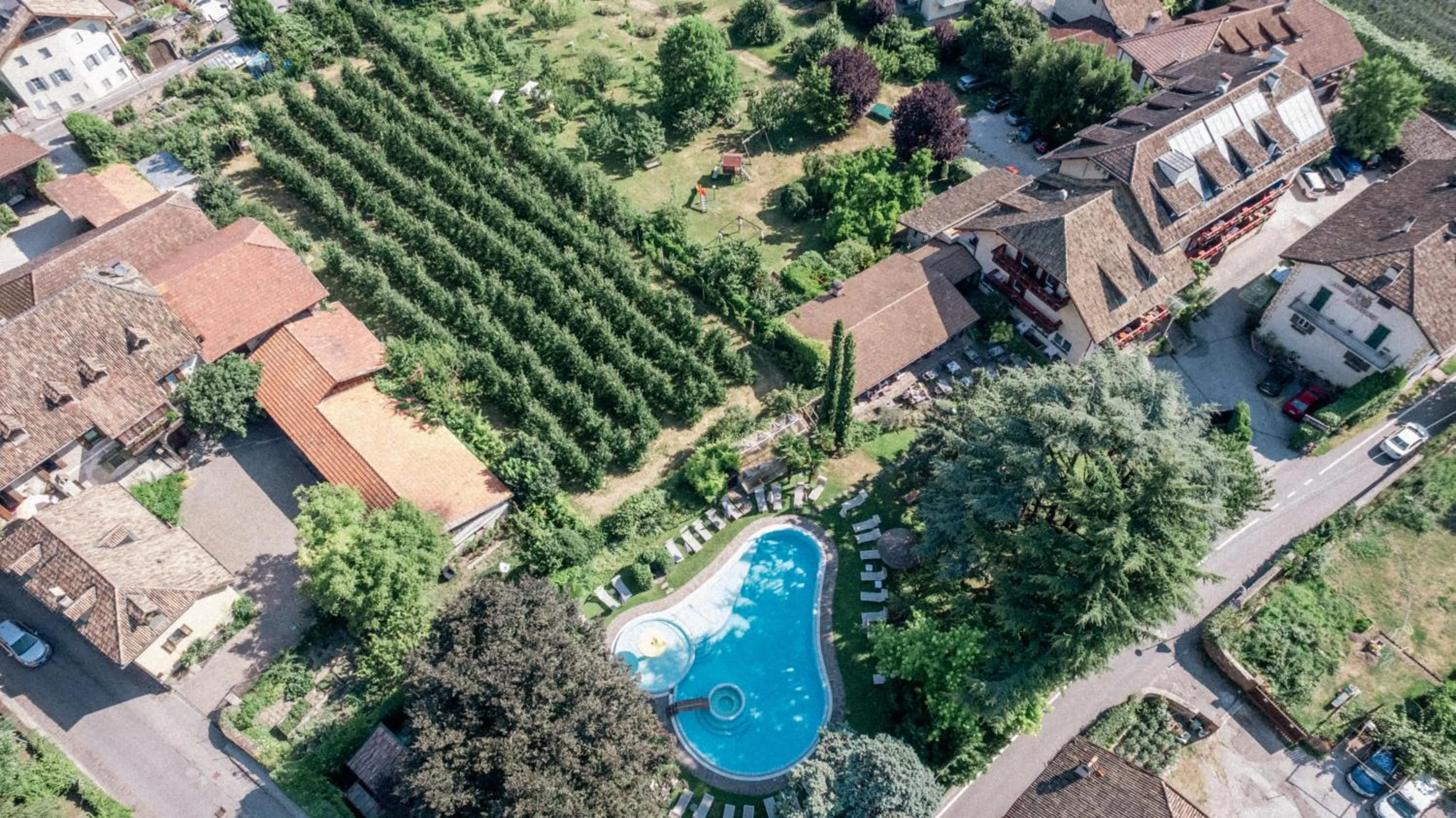 Property building in Angerburg Blumenhotel