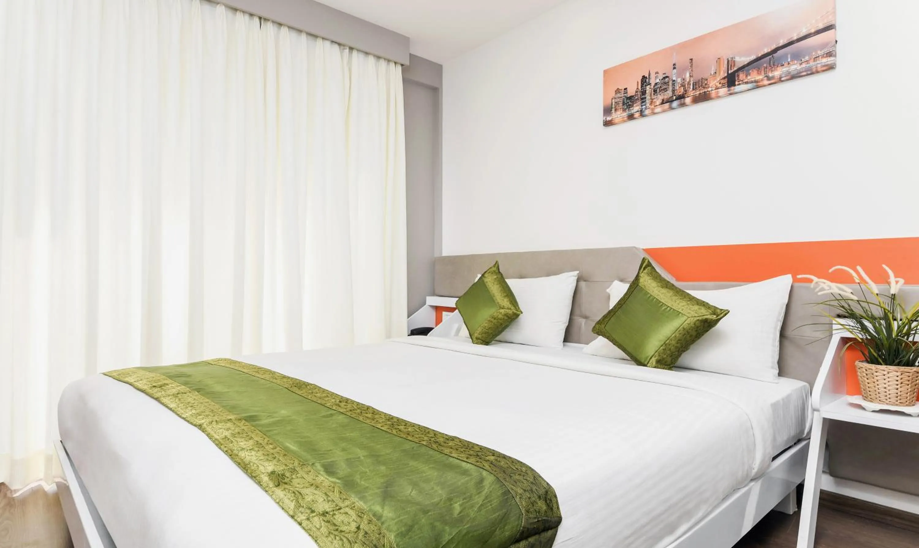 Bed in Treebo Stay Tuned JP Nagar