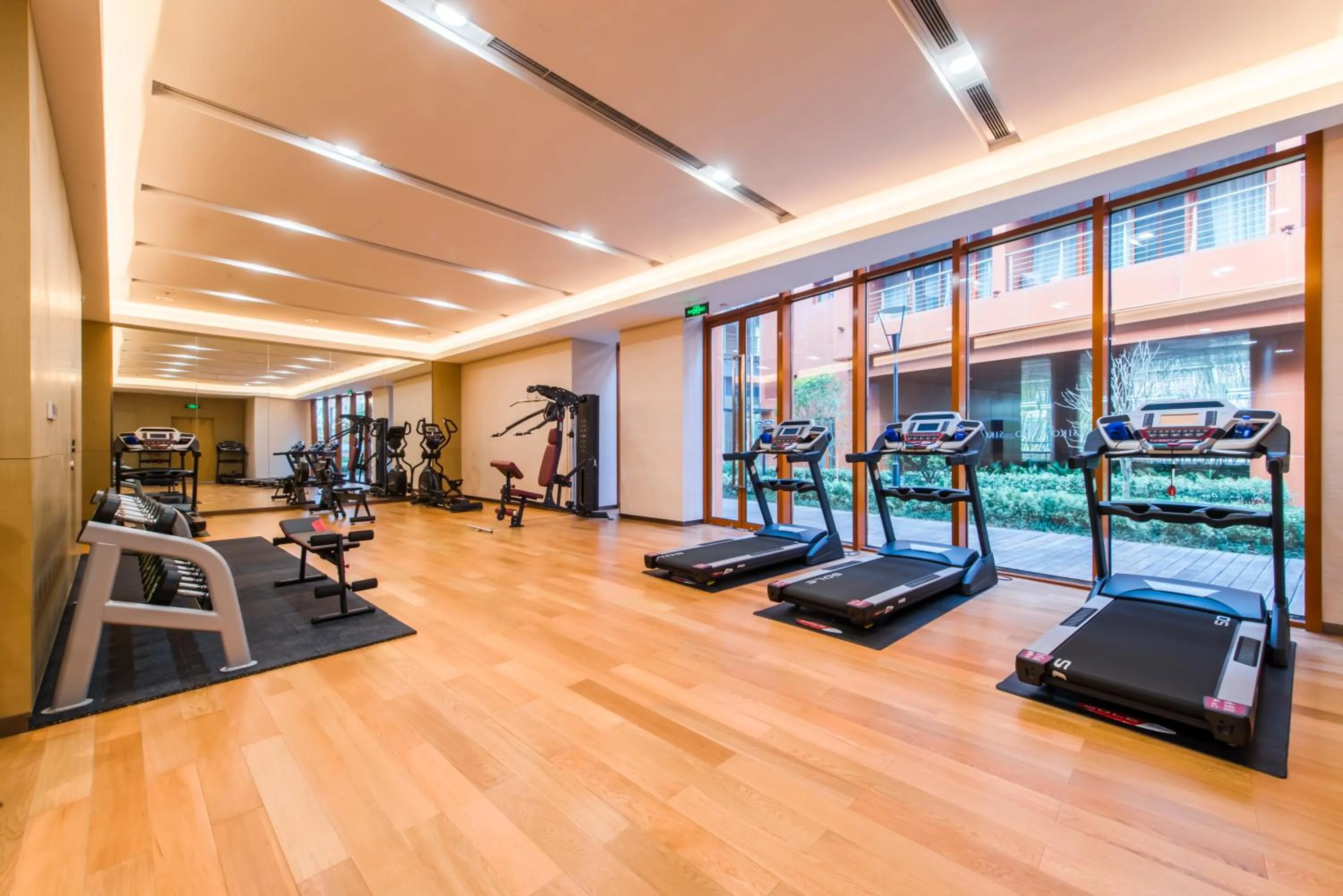 Fitness centre/facilities in Siko Grand Hotel Suzhou Yangcheng