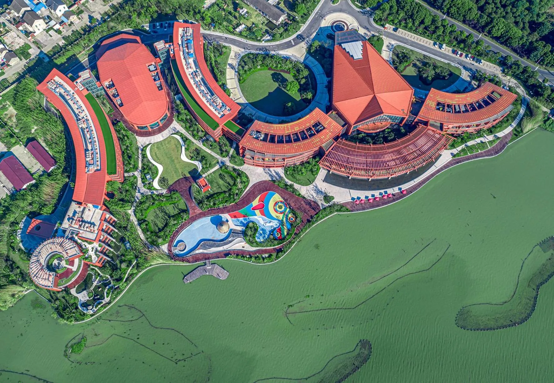 Bird's-eye View in Siko Grand Hotel Suzhou Yangcheng