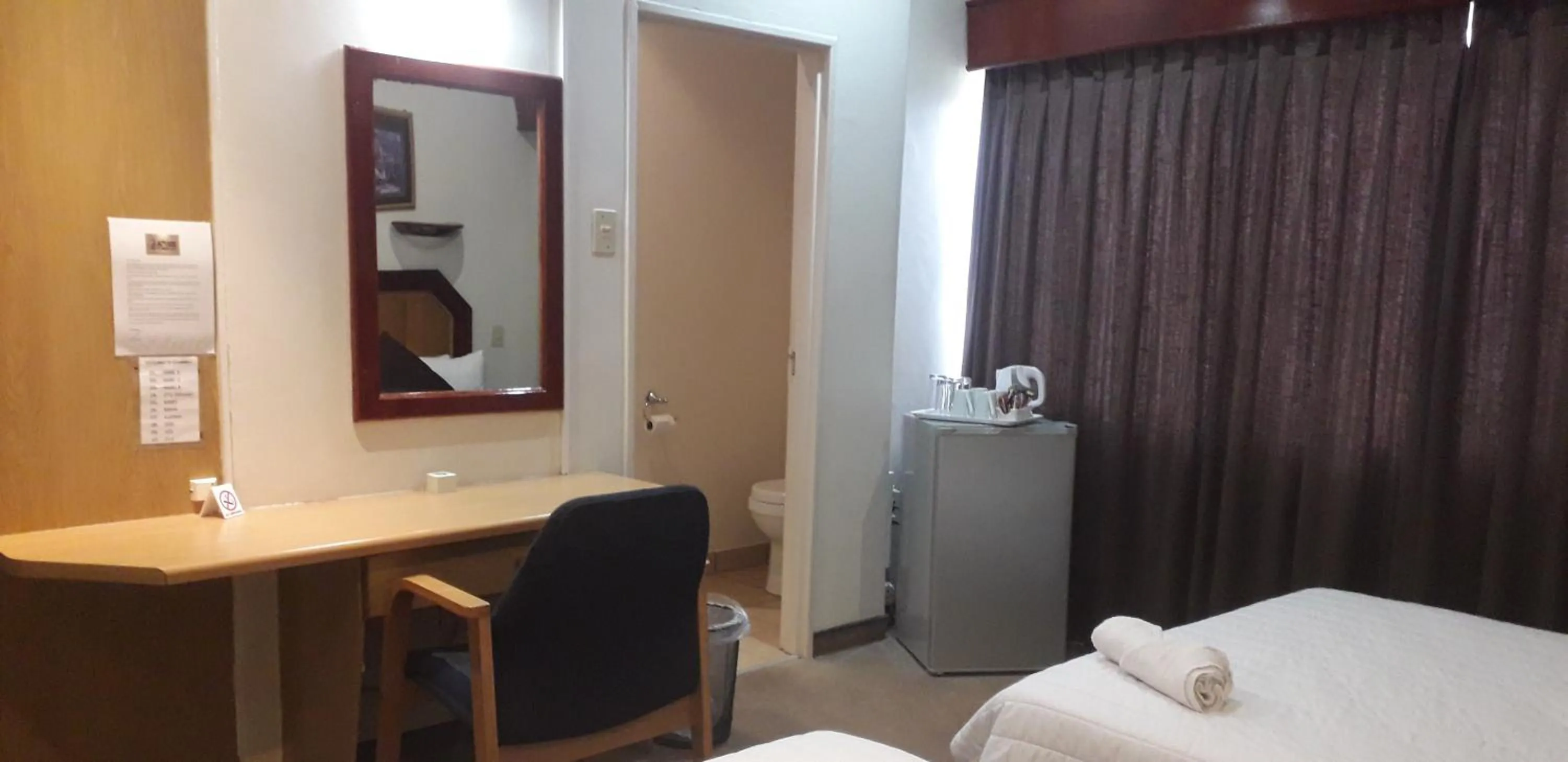 Bed in Kalahari Lodge Kimberley