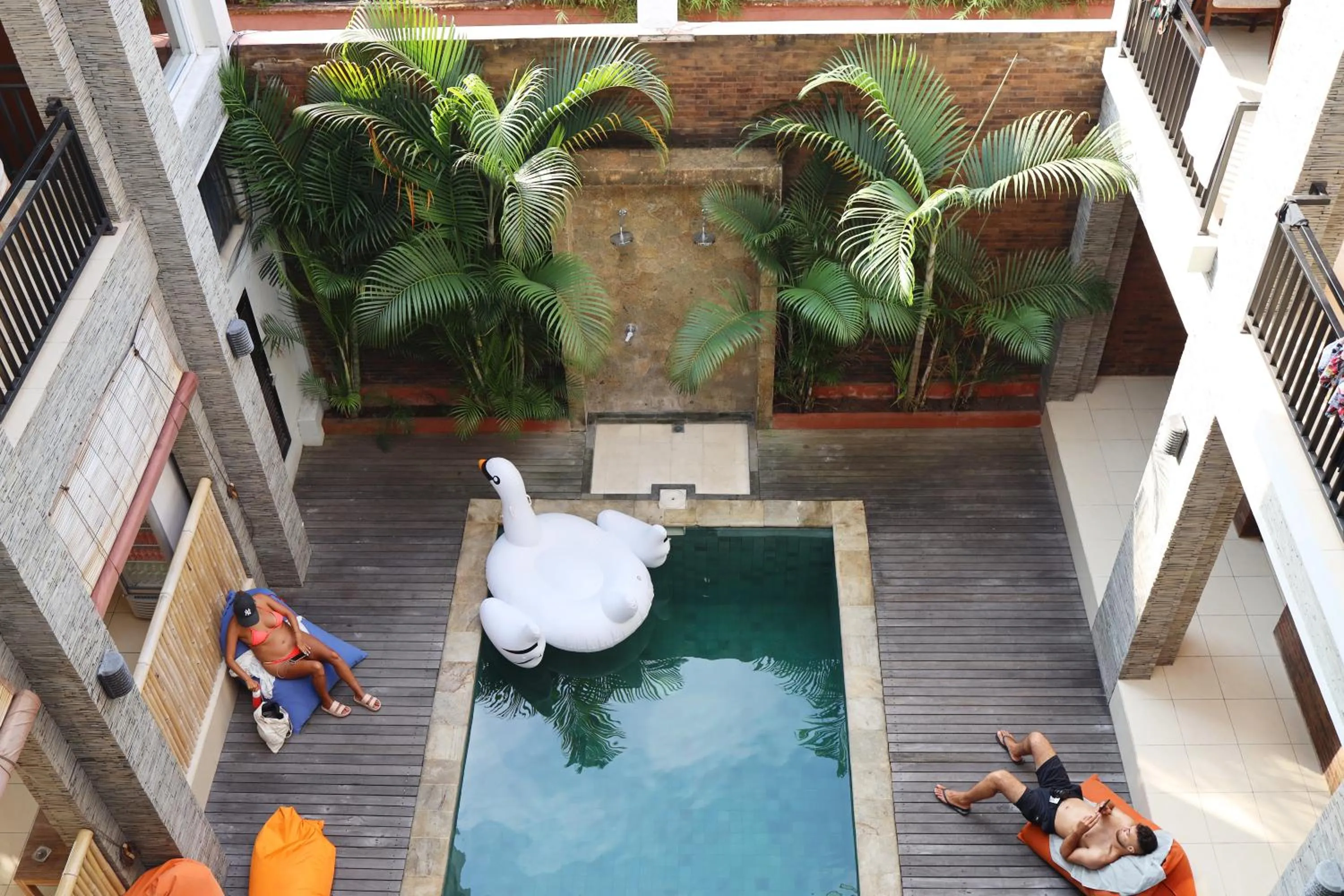 Swimming pool in Gelatik Bed And Breakfast