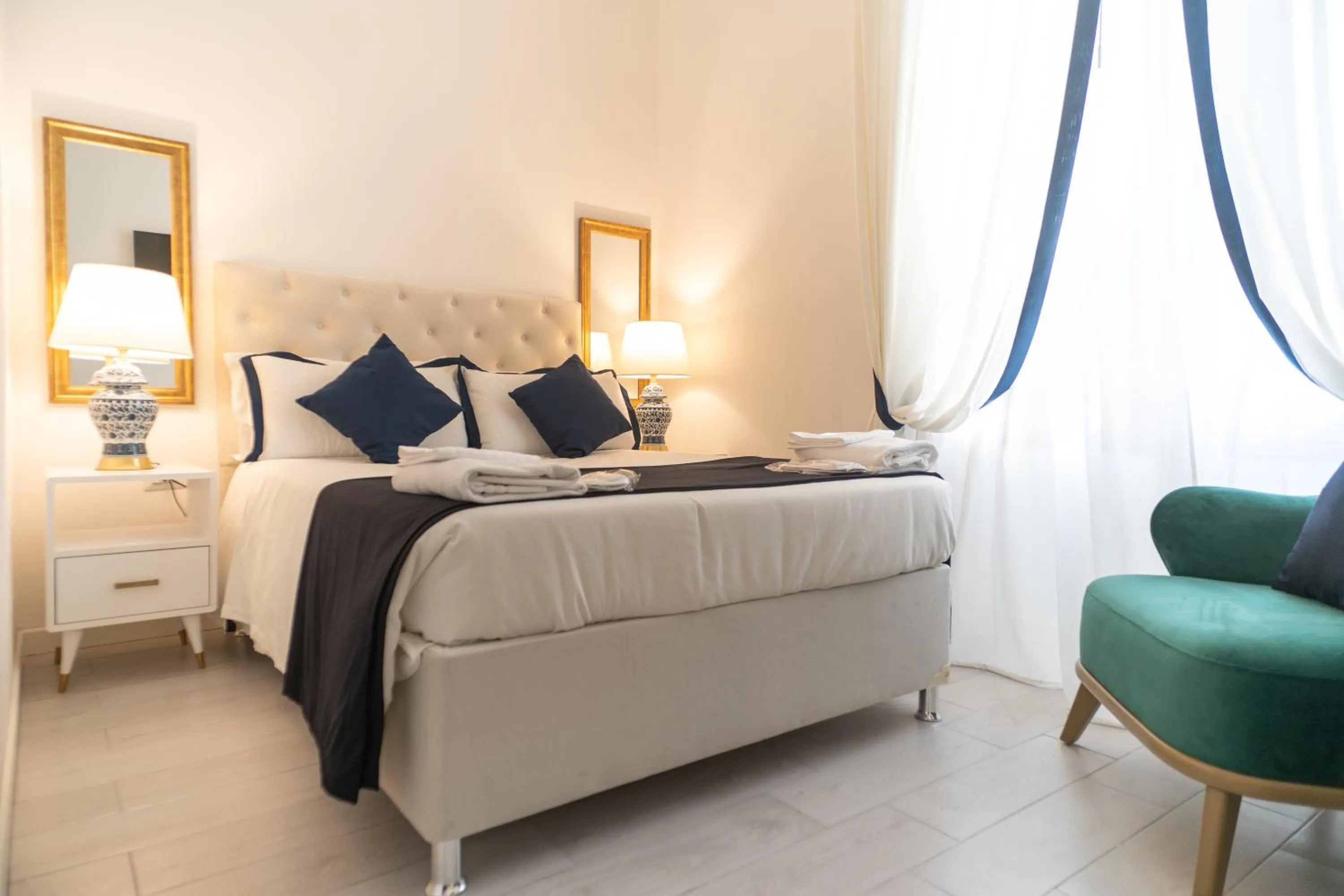 Bedroom, Bed in B&B La Residenza di Michelangelo