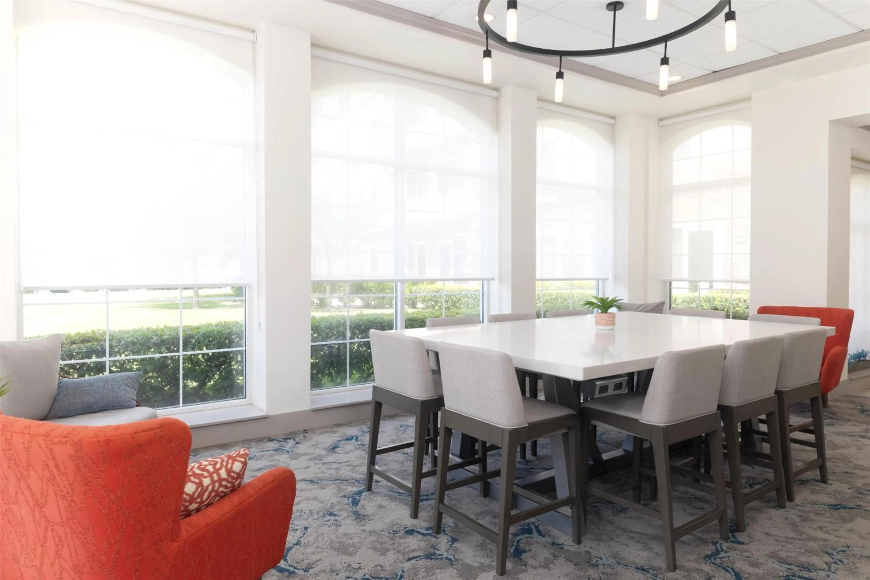 Lobby or reception in Hilton Garden Inn Ontario Rancho Cucamonga