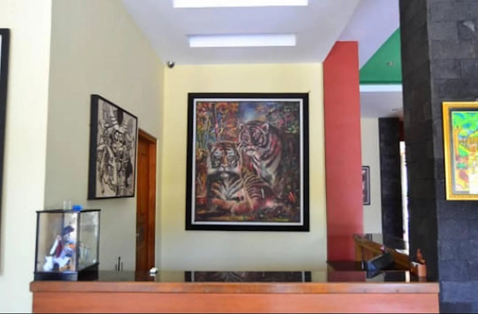 Lobby or reception in Hotel Tiger