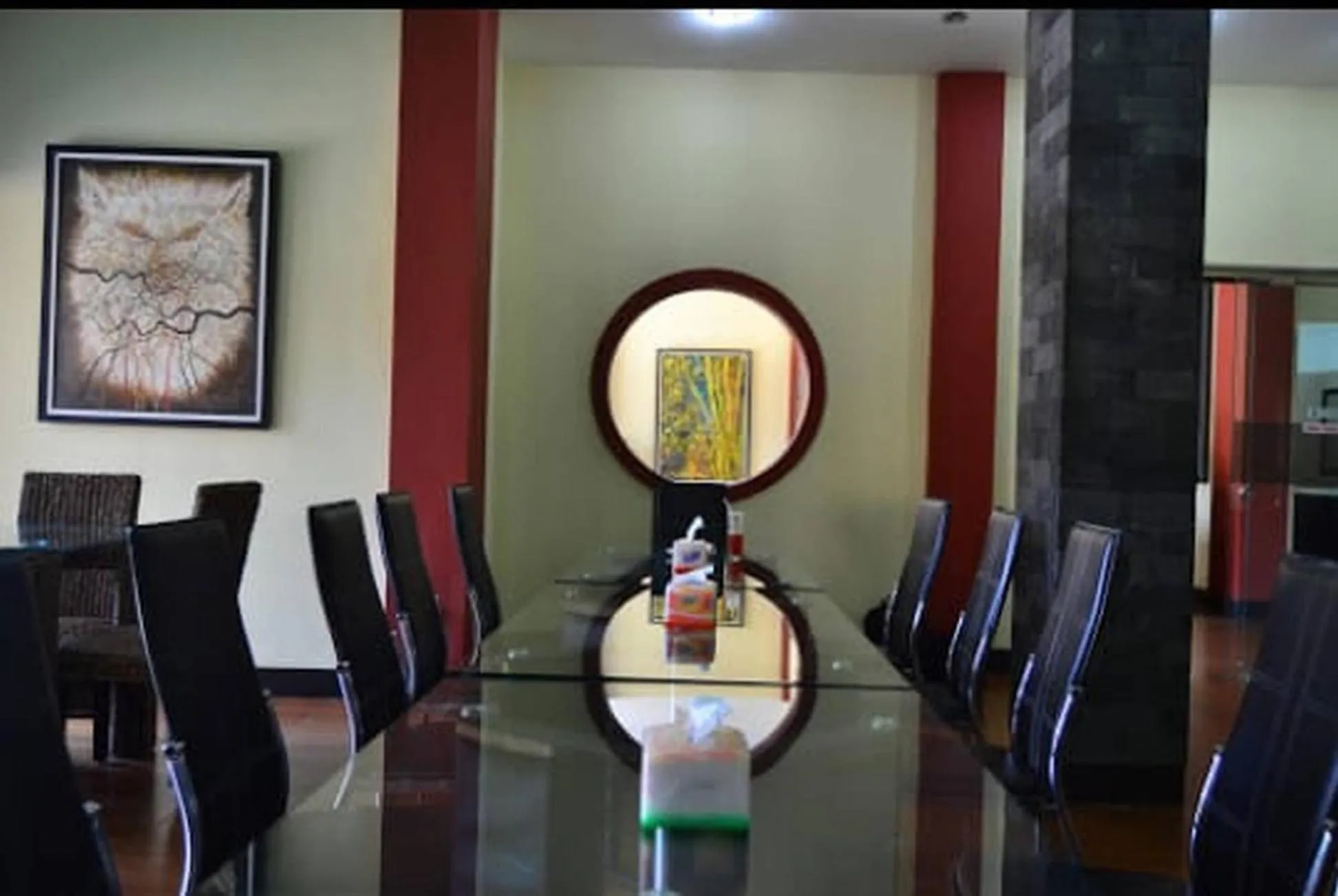 Dining area in Hotel Tiger