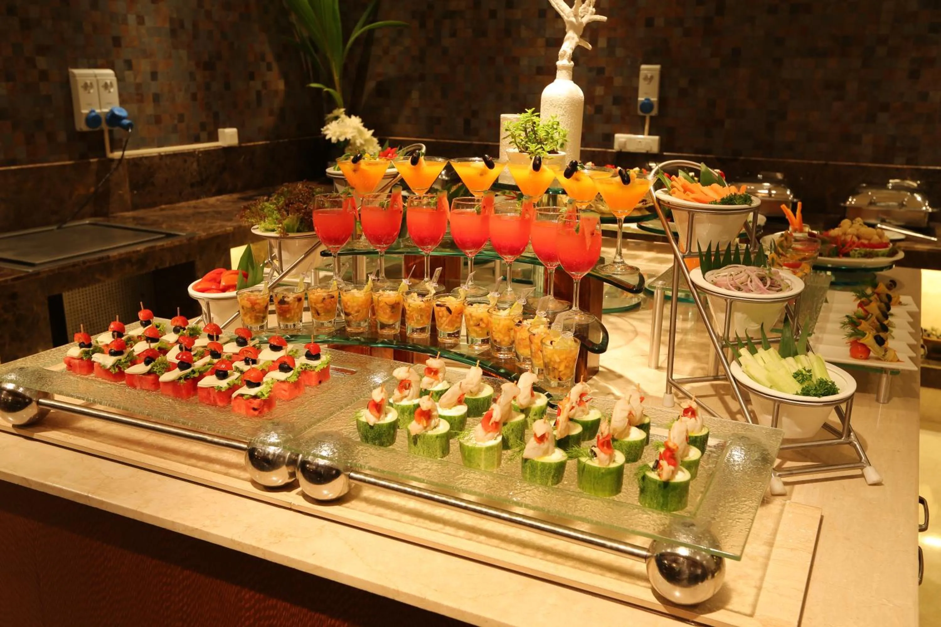 Restaurant/places to eat in Mysore County Retreat