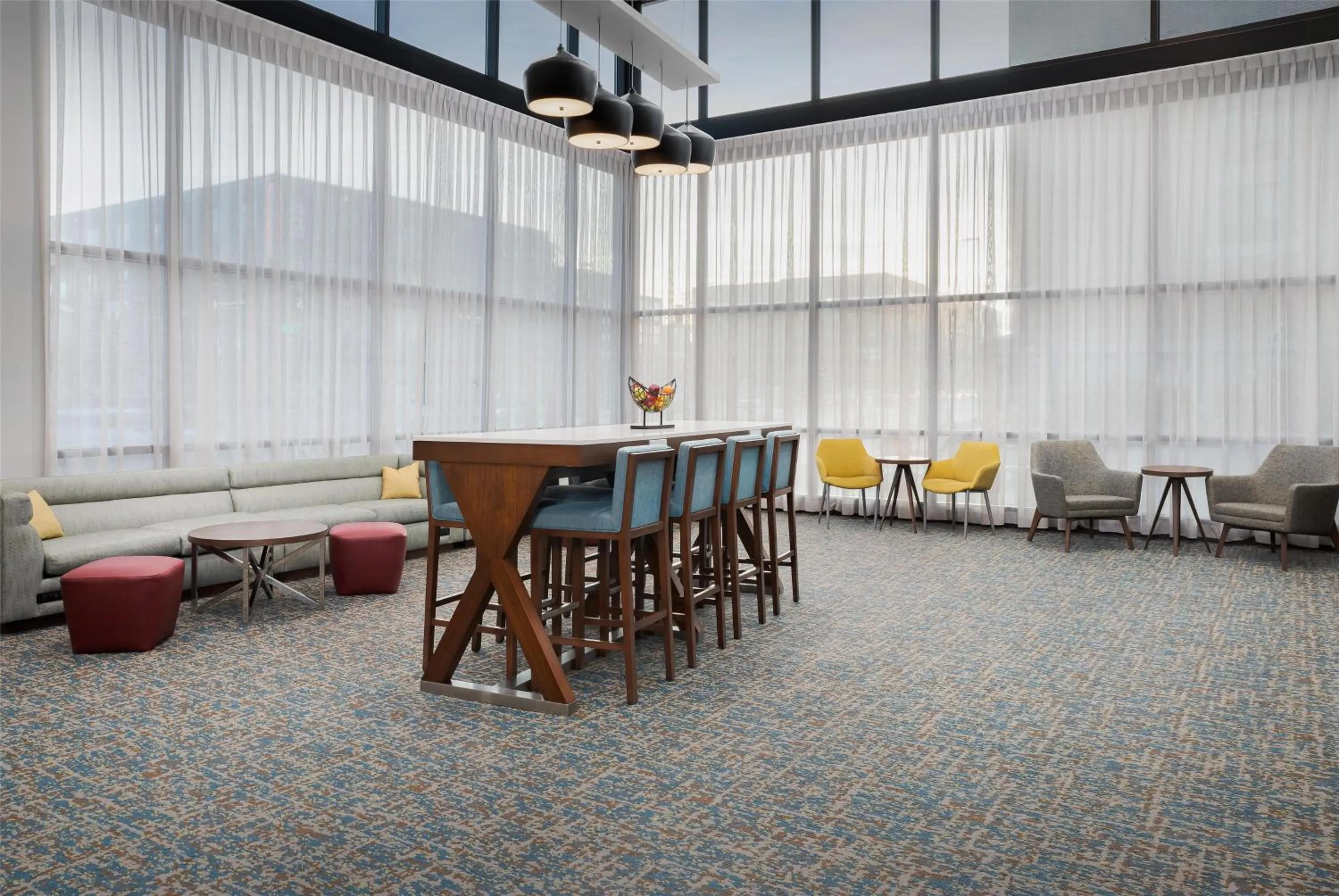 Lobby or reception in Hampton Inn & Suites Omaha-Downtown