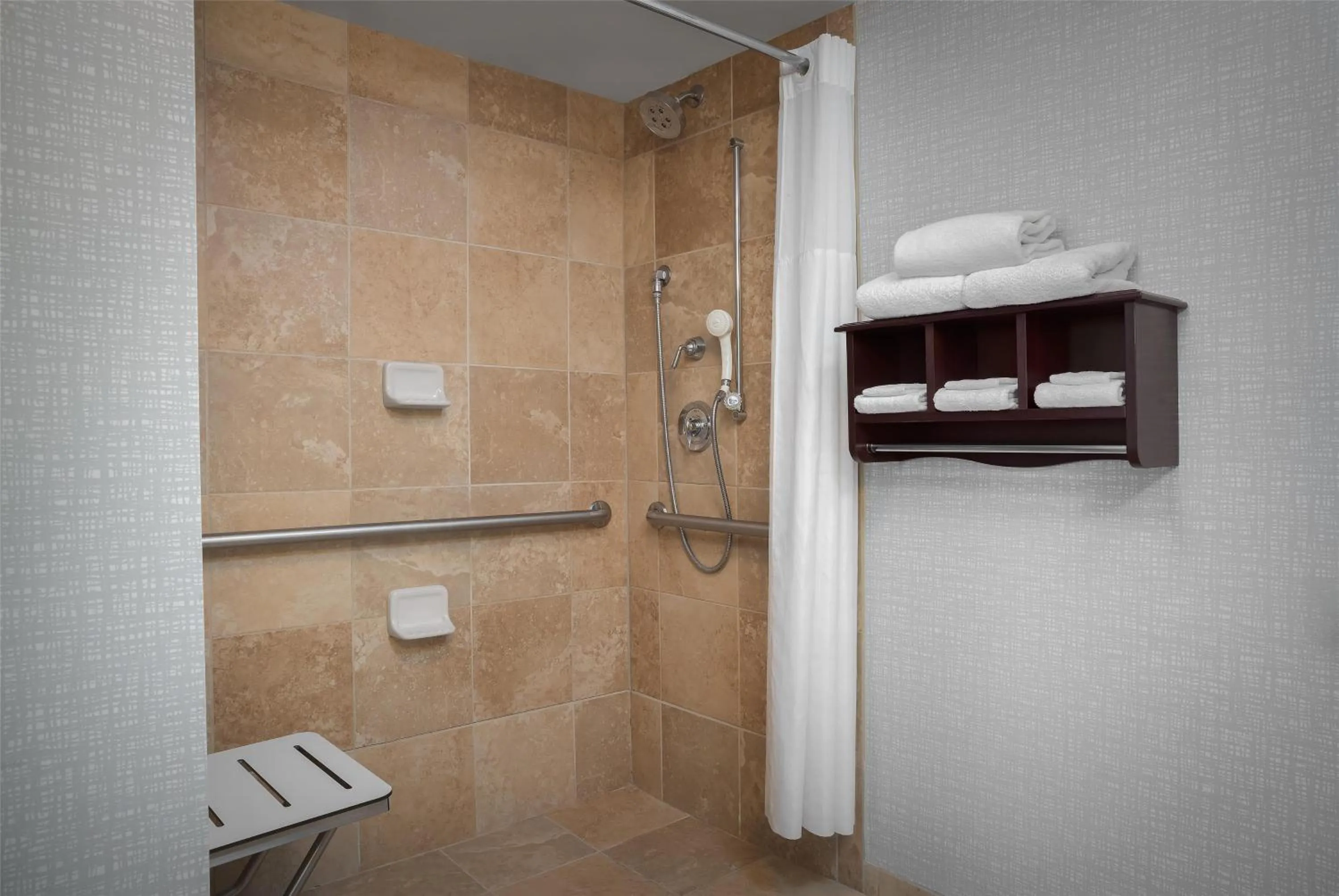 Bathroom in Hampton Inn & Suites Omaha-Downtown