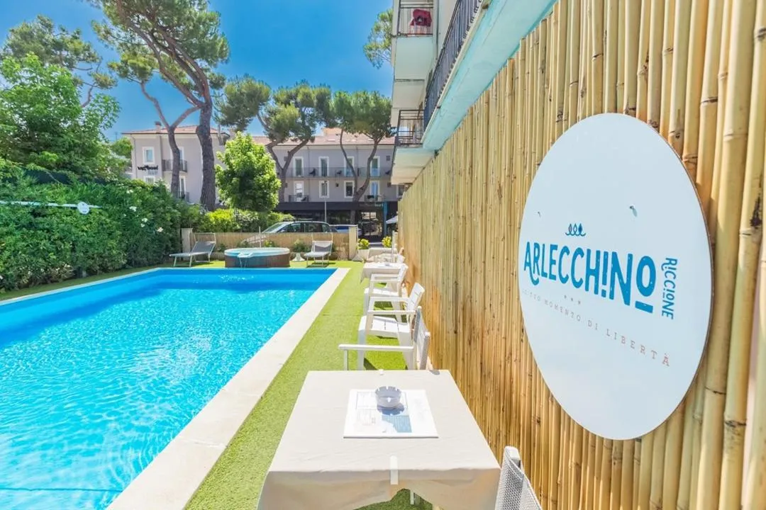 Swimming pool in Hotel Arlecchino Riccione