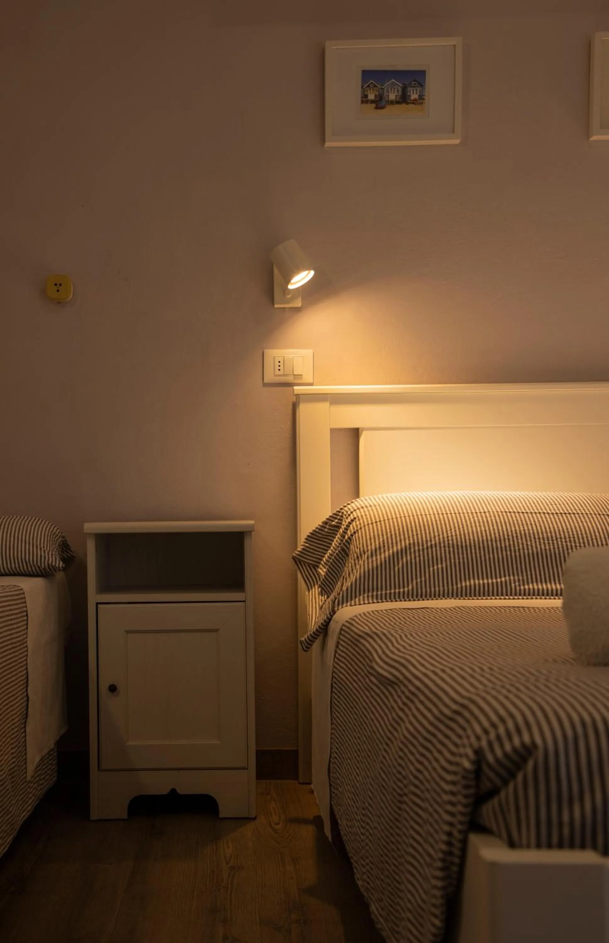 Bed in Hotel Arlecchino Riccione