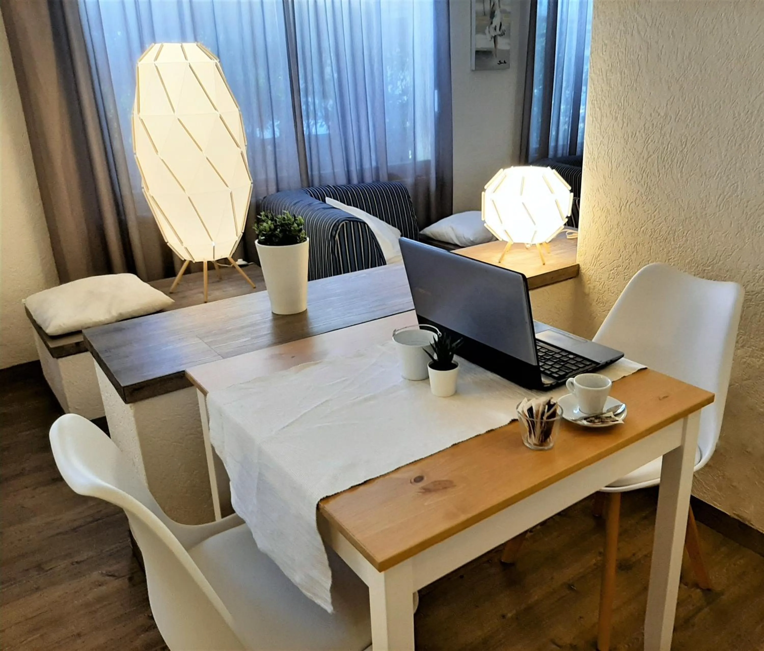 Communal lounge/ TV room in Hotel Arlecchino Riccione