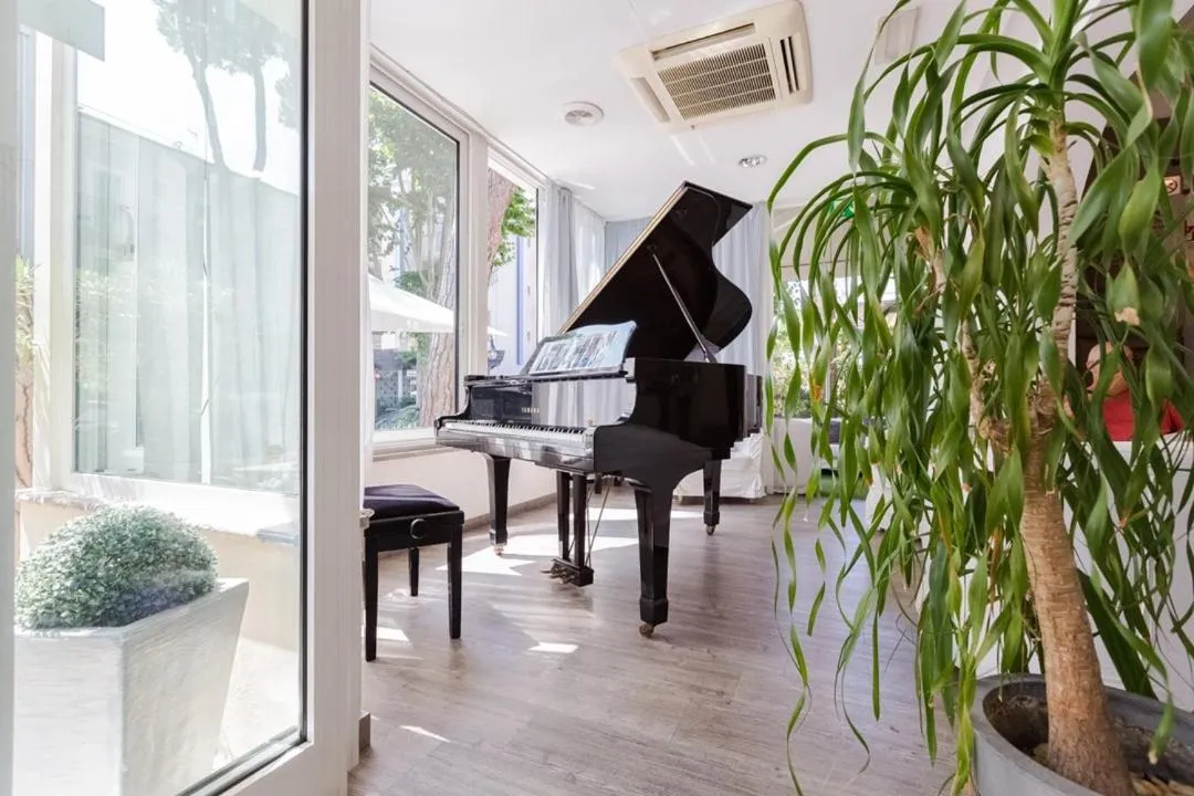 Lobby or reception in Hotel Arlecchino Riccione