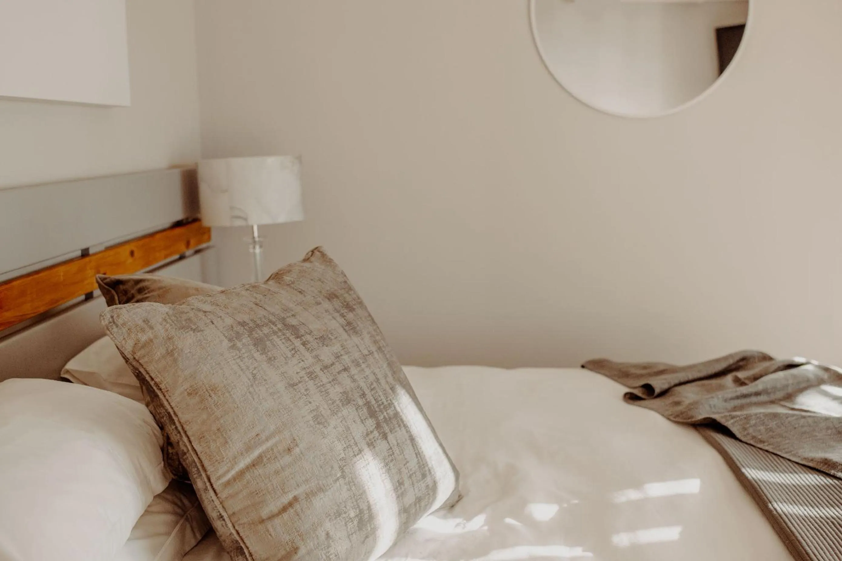 Bed in Aqua Marina Guest House