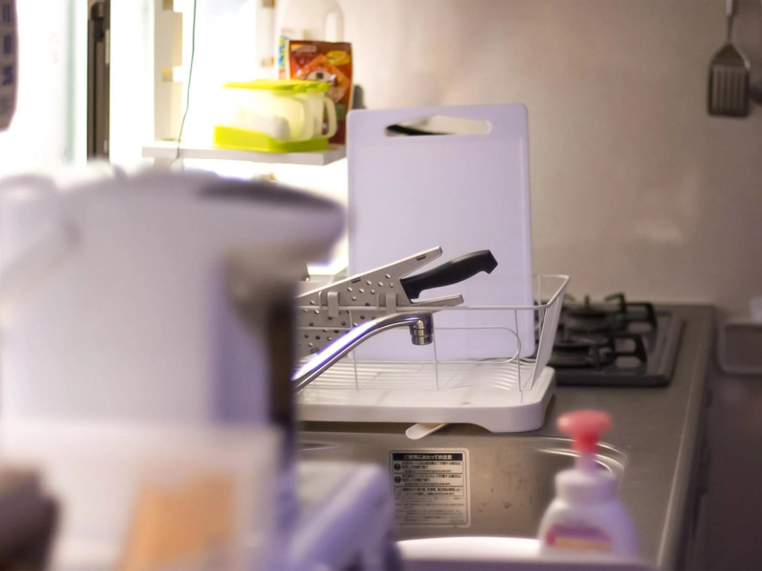 Communal kitchen in Guest Cafe Kuchikumano
