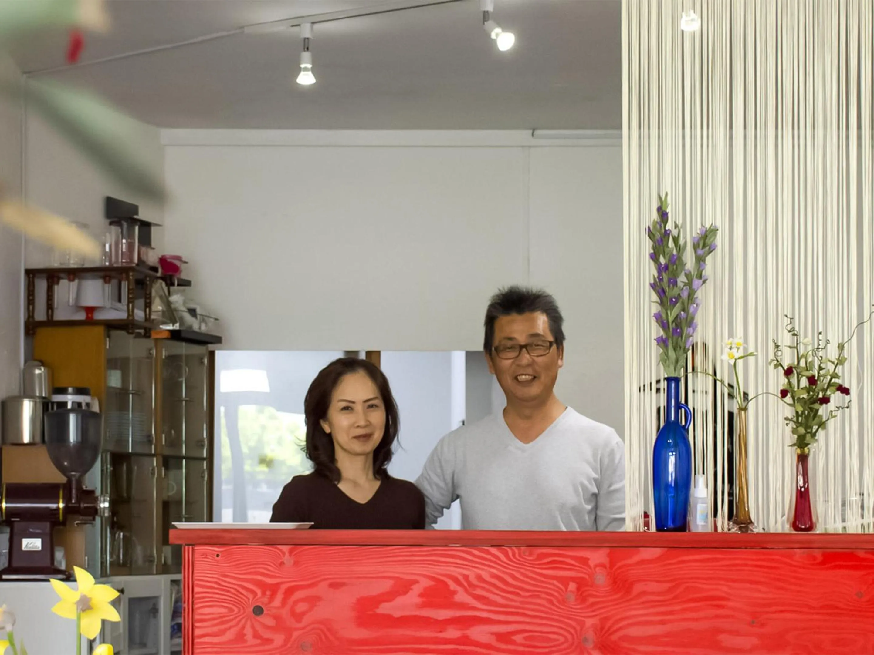 Staff in Guest Cafe Kuchikumano