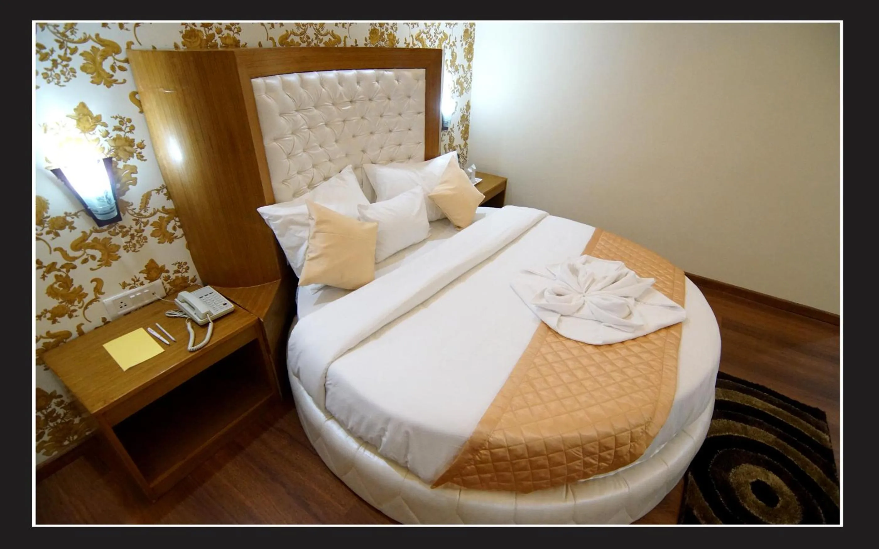 Bed in Grand Krisa Resort & SPA, Manali Experience Luxury With all Weather ACs in Every Room